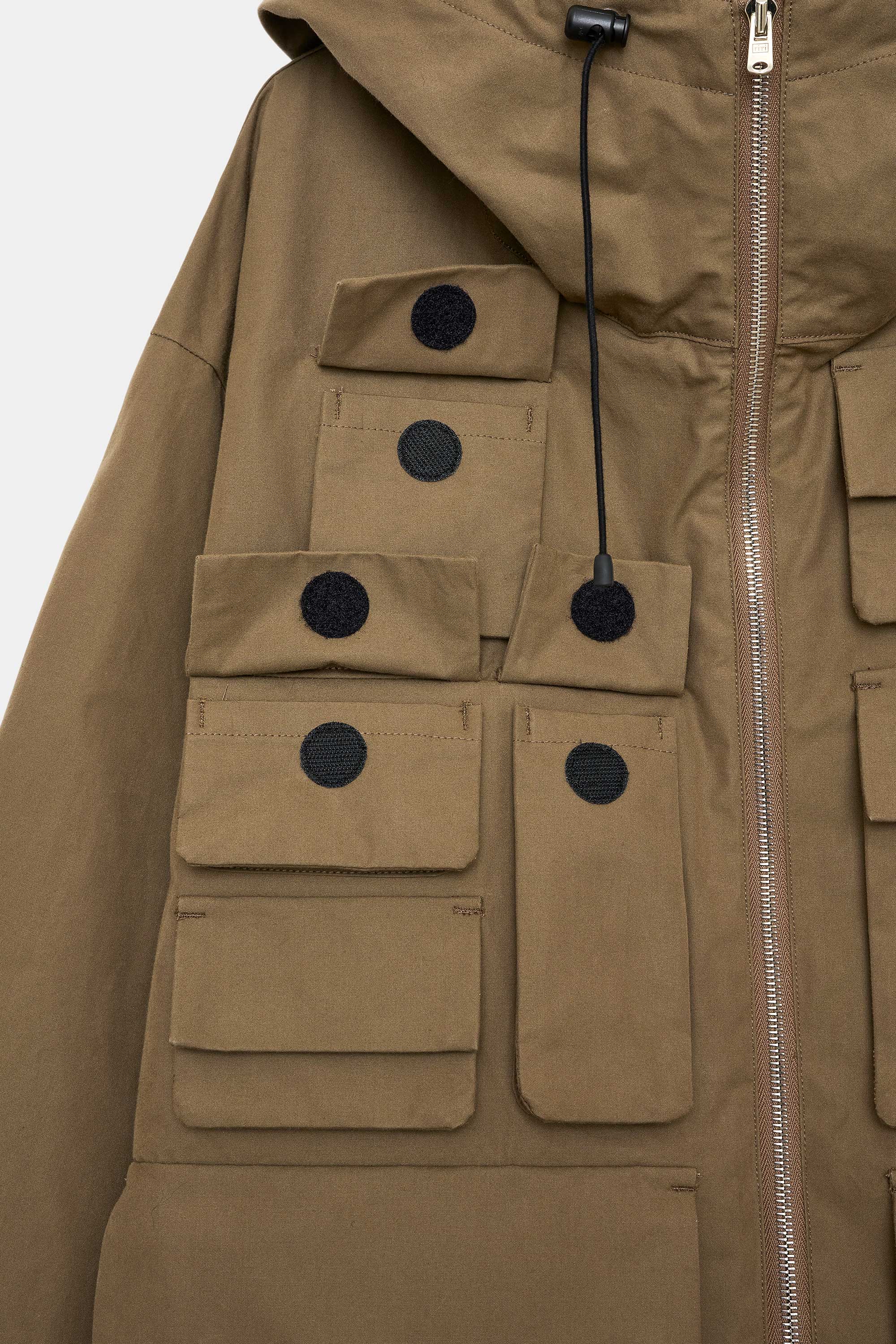 HEAVY ALL WEATHER CLOTH CARRY ALL JACKET, Coyote