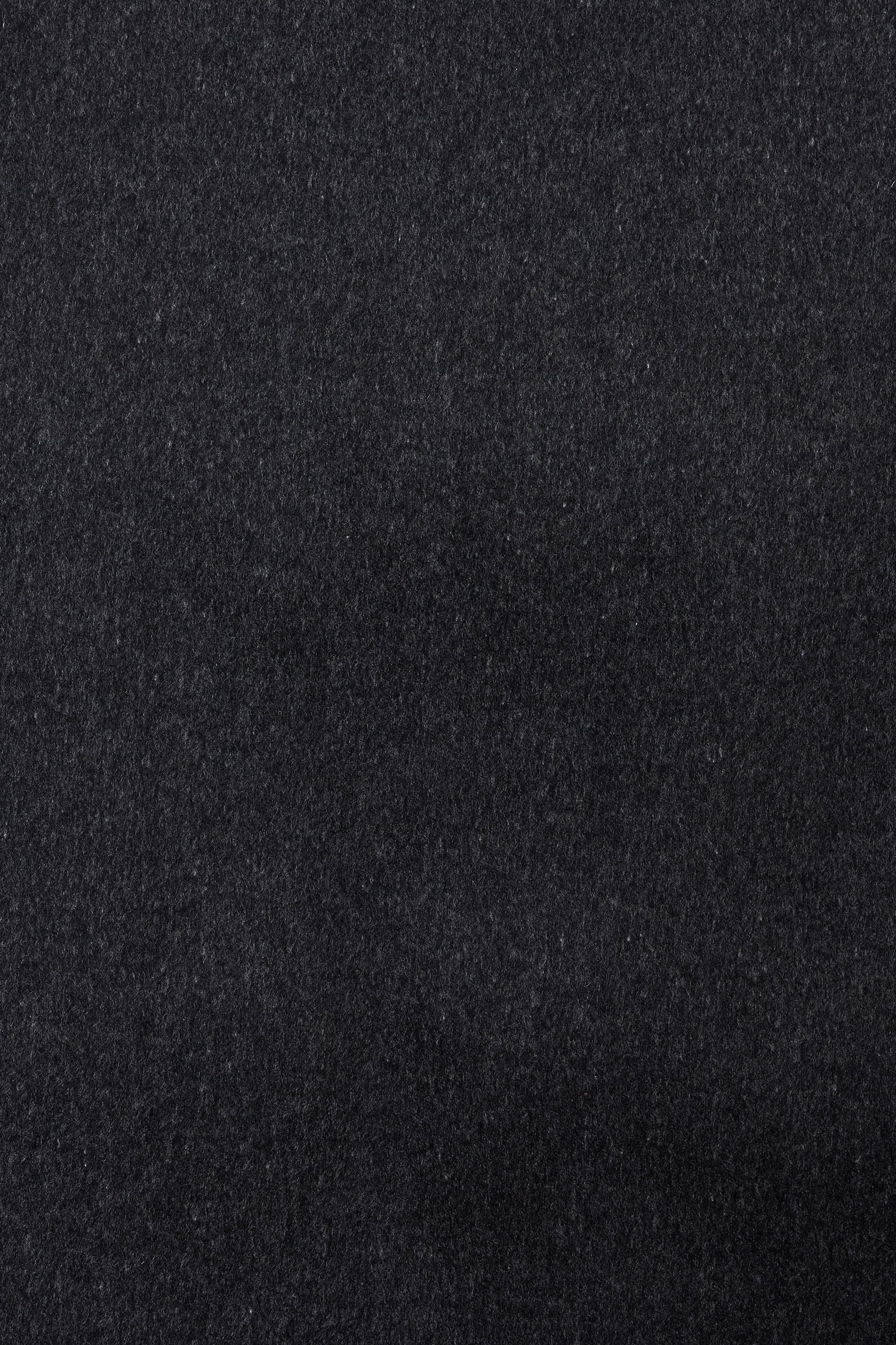 CASHMERE FLANNEL CASHMERE DOWN JACKET, Charcoal