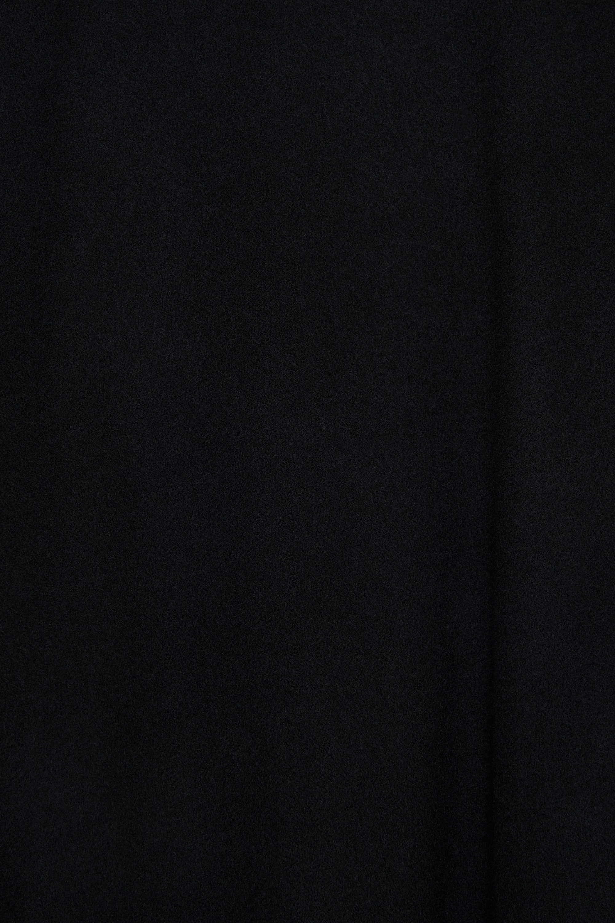 CASHMERE FLANNEL CASHMERE WORK JACKET, Black