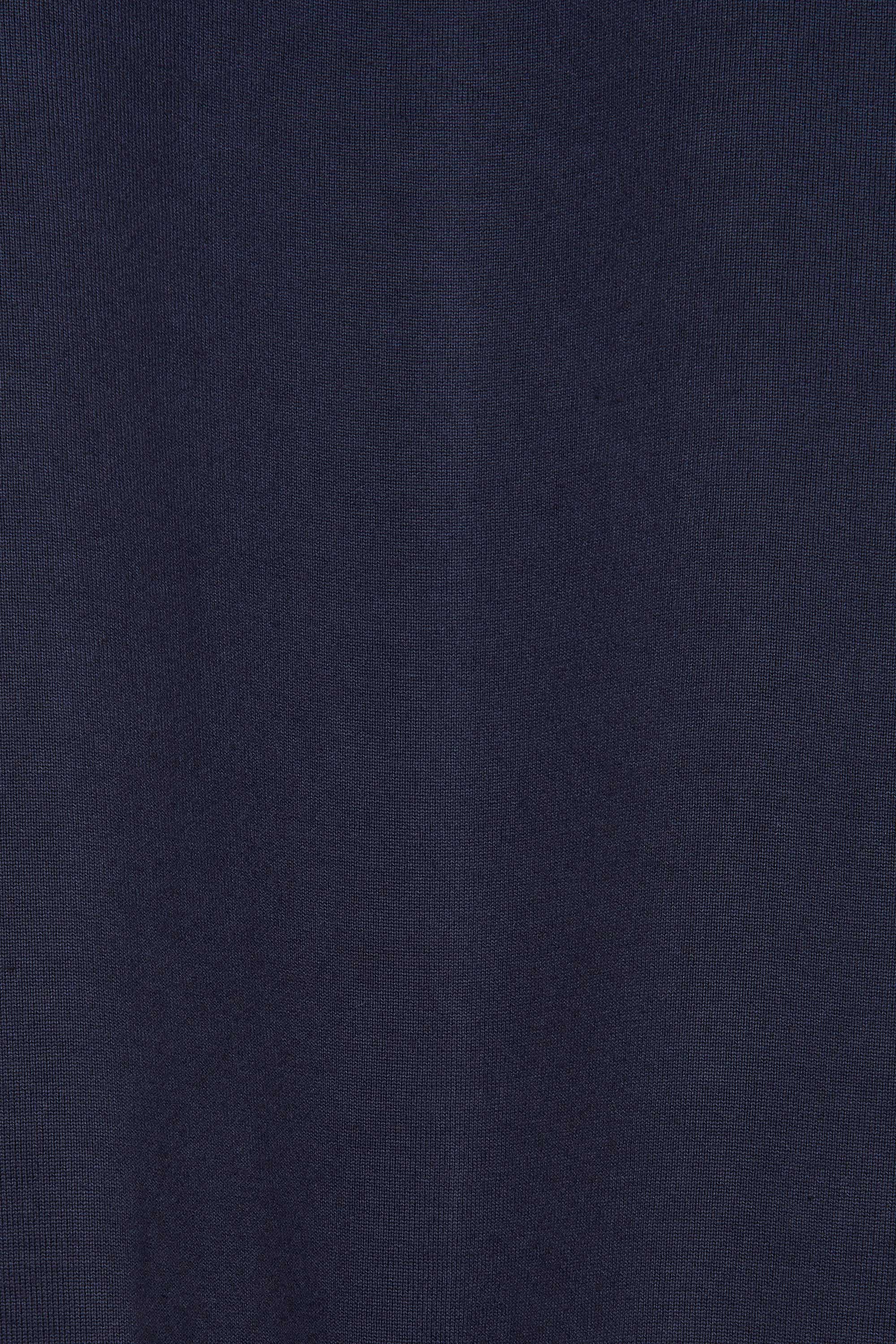 ORGANIC COTTON HEAVY FLEECE HUGE PARKA, Navy