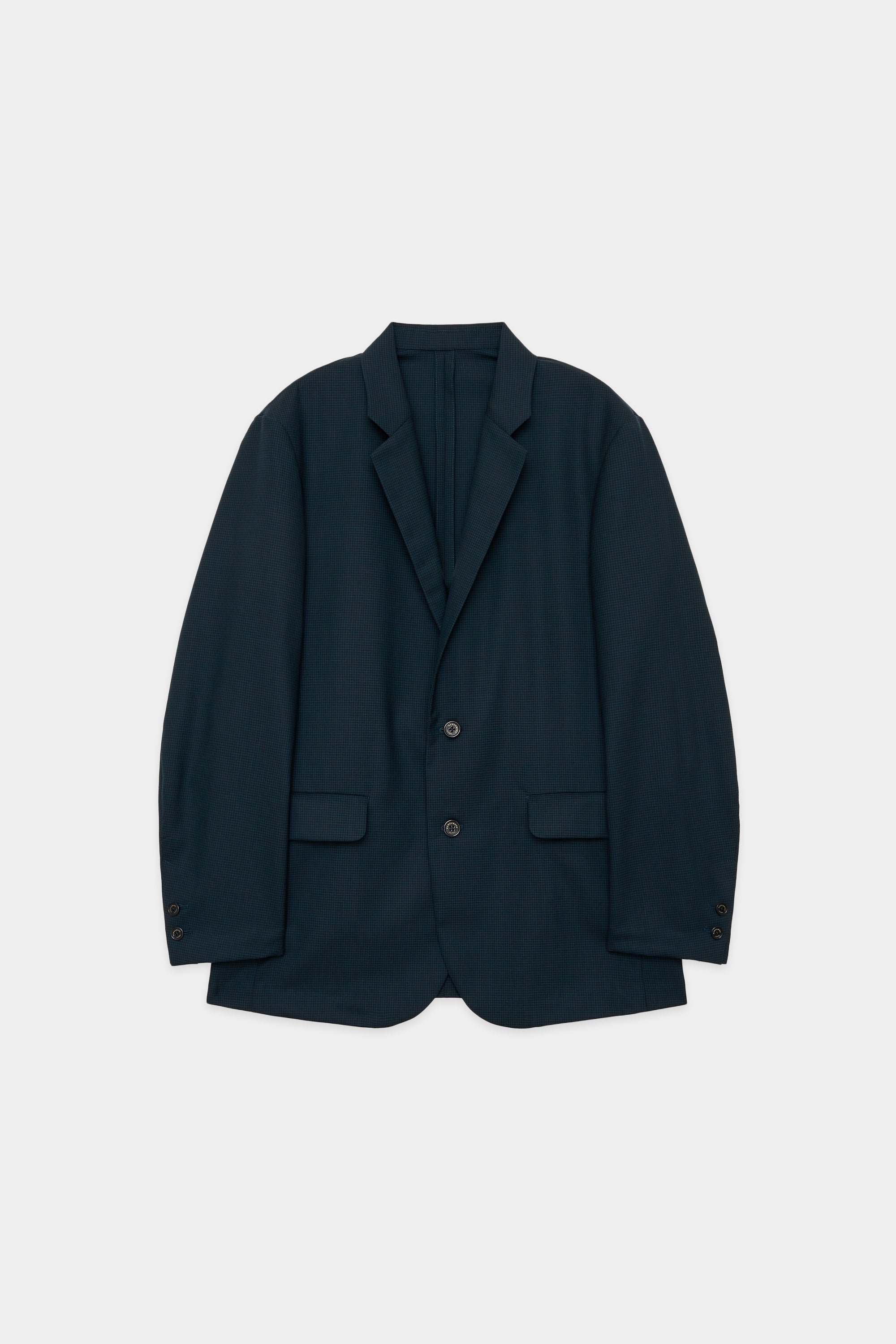 ORGANIC WOOL TROPICAL SUCK COAT, Olive Check