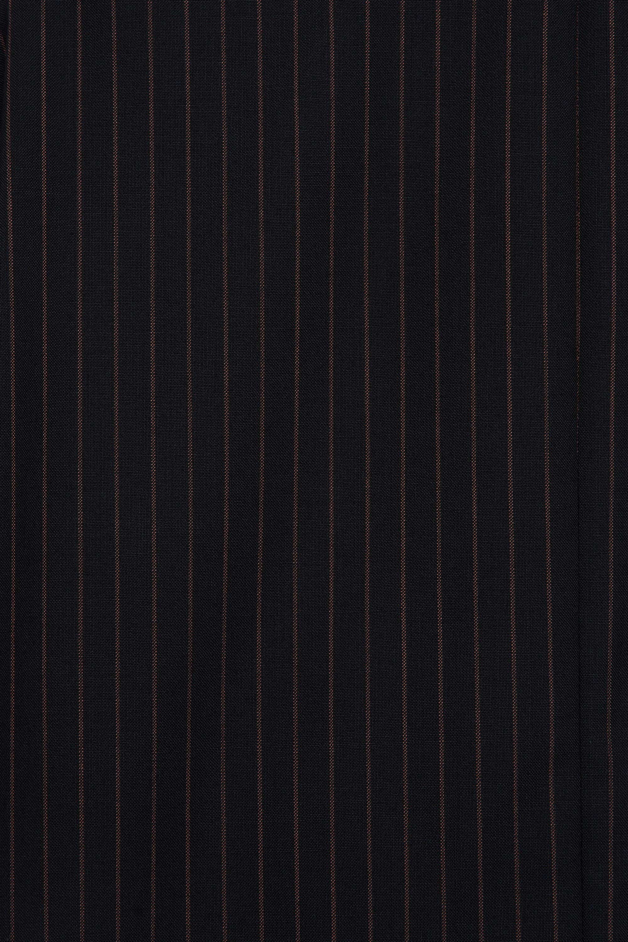 ORGANIC WOOL TROPICAL SUCK COAT, Brown Stripe