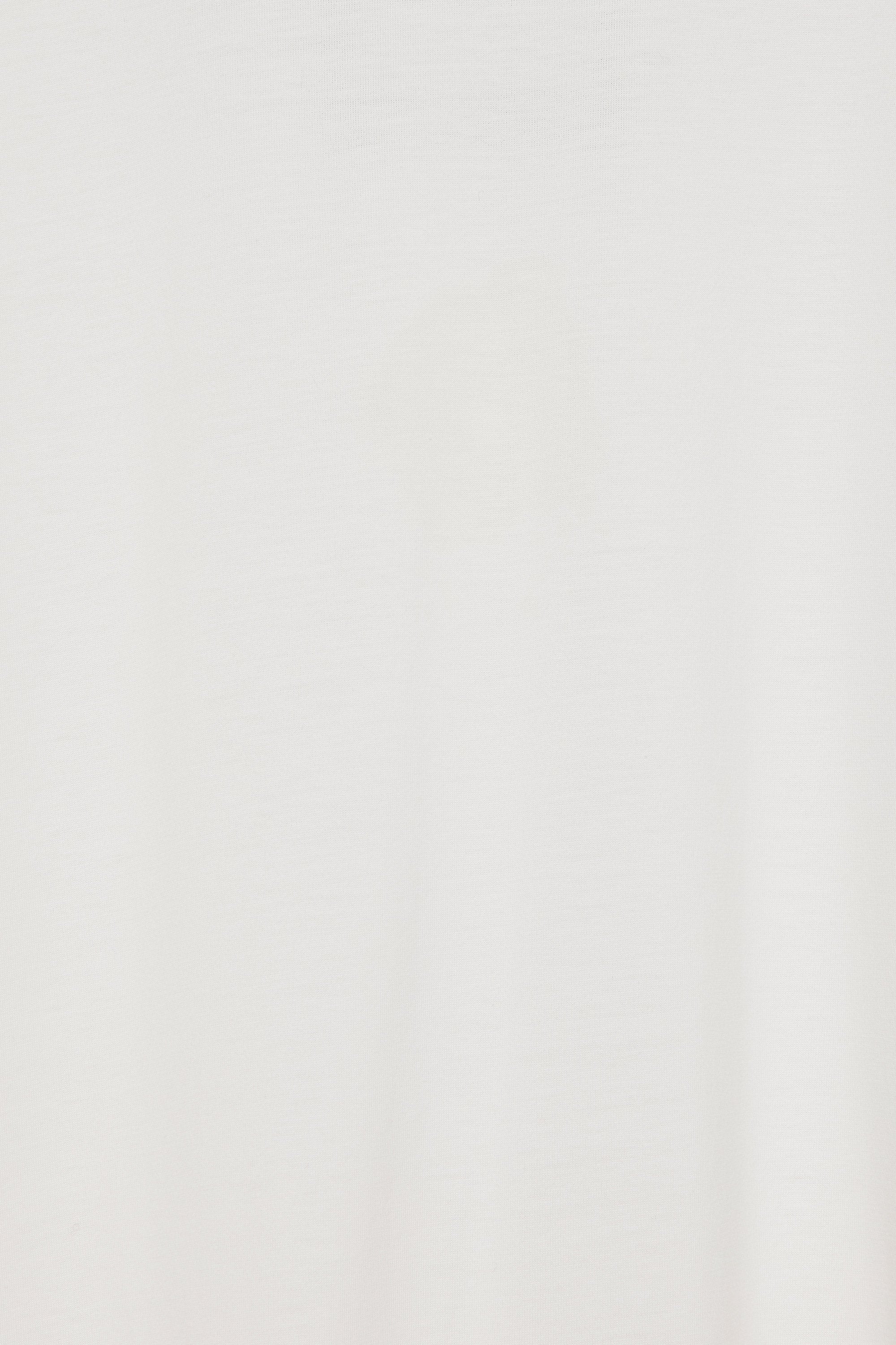 ORGANIC GIZA 80/2 KNIT COMFORT FIT TEE TURTLE NECK, White