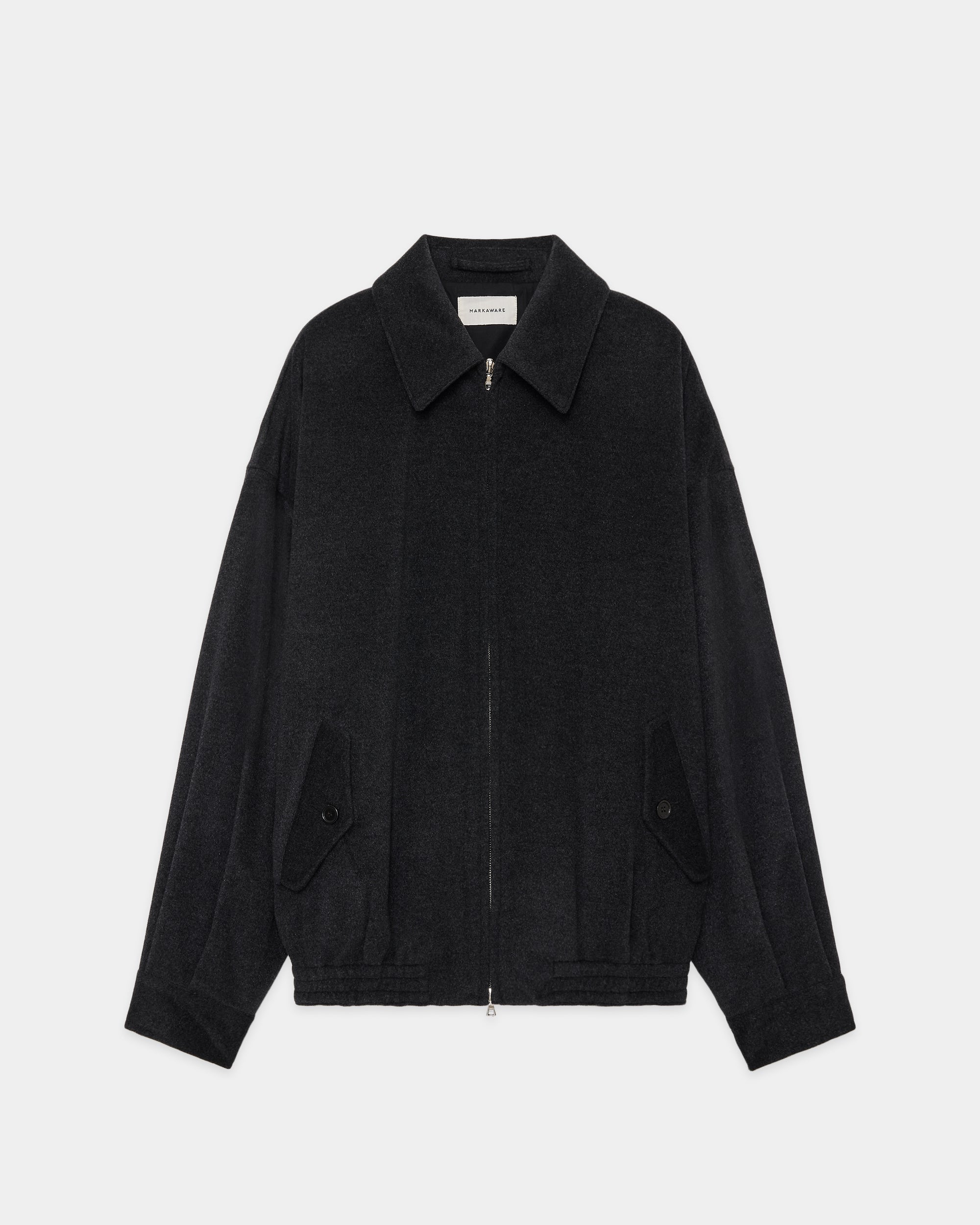 【EDIFICE別注】 カシミヤフラノ / カシミヤワイドスポーツジャケット, Charcoal