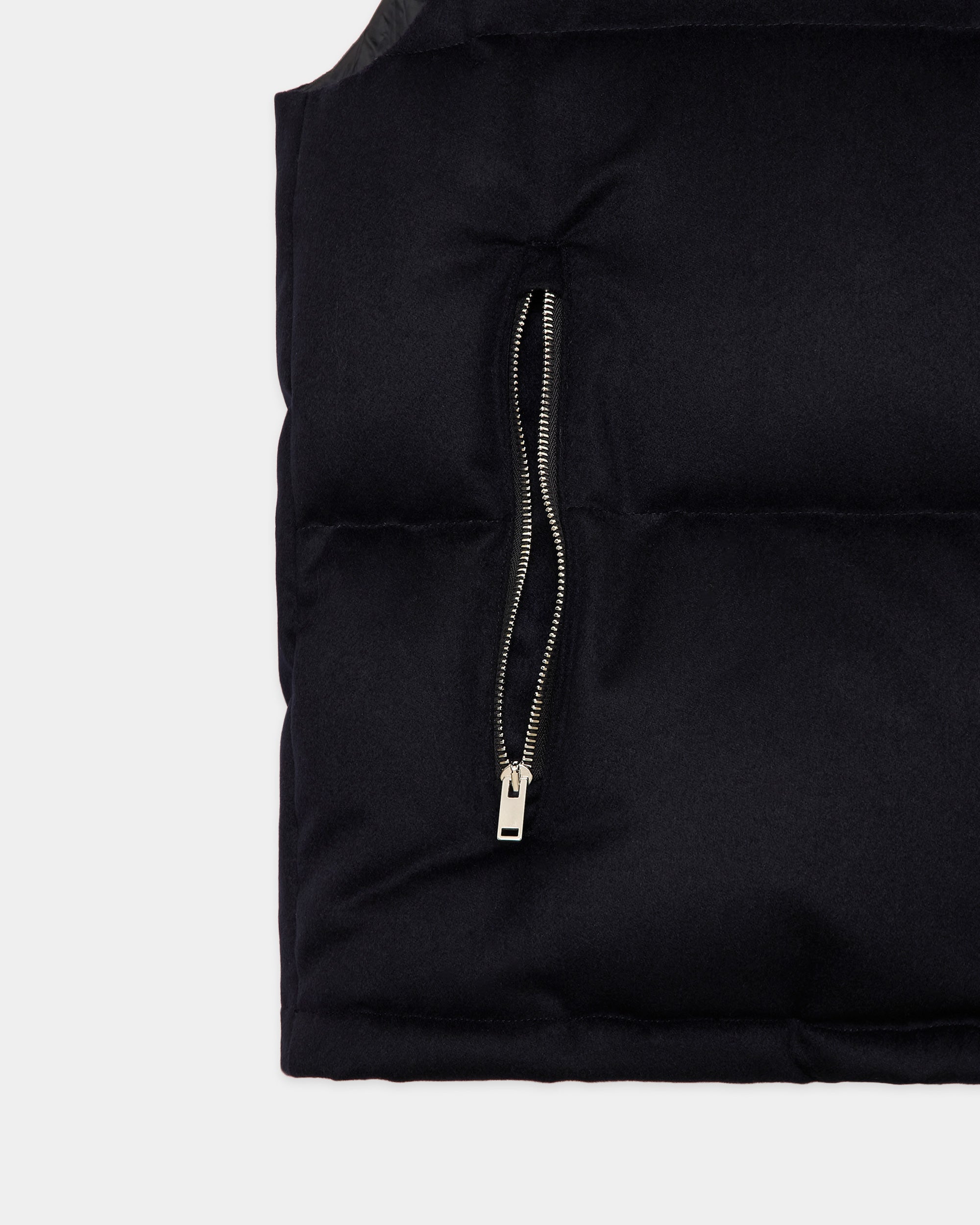 【EDIFICE別注】 カシミヤフラノ / カシミヤダウンベスト, Dark Navy