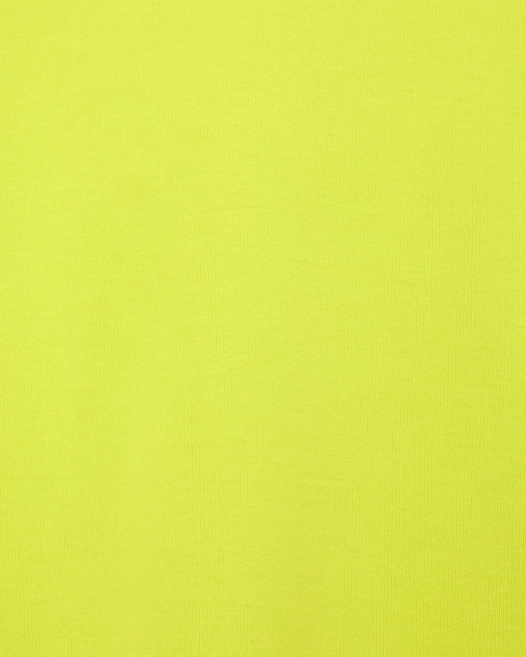 PERUVIAN PIMA ORGANIC COTTON KNIT MOCK NECK Tee, Lime