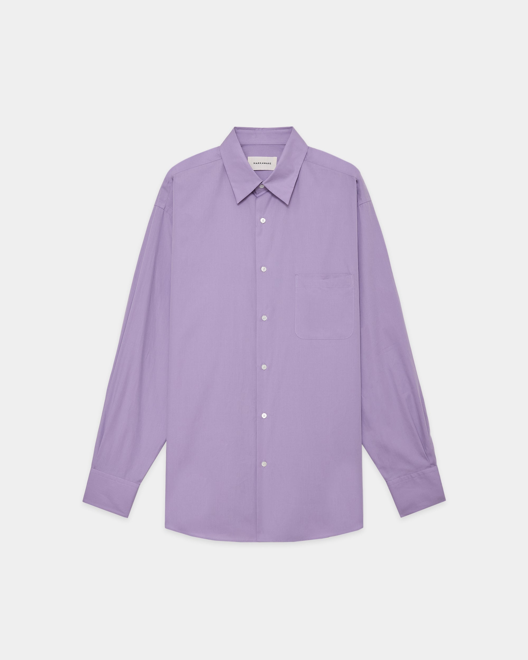 ペルーピマ60/1ブロード / コンフォートフィットシャツ, Lavender