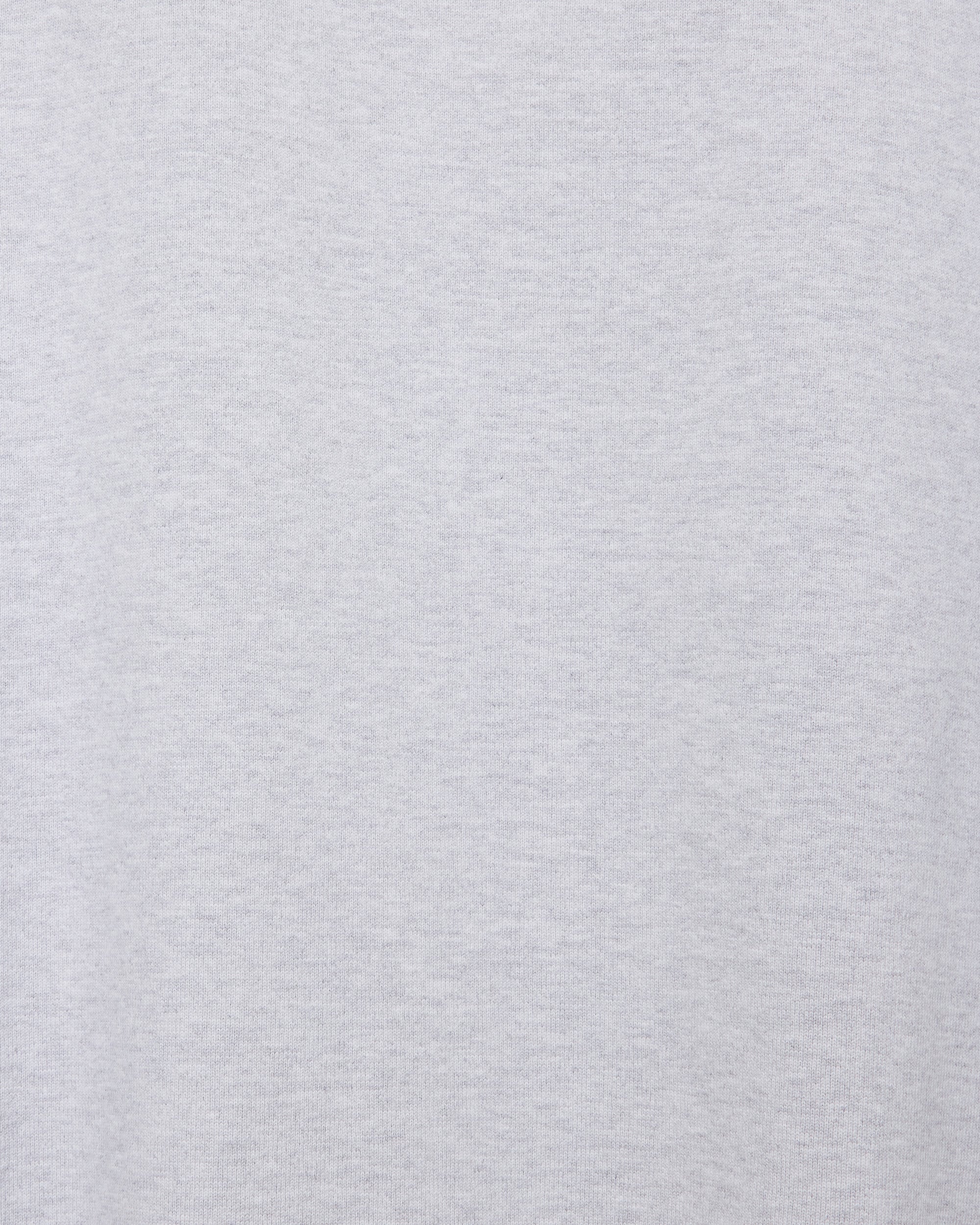 ORGANIC COTTON HEAVY FLEECE HUGE SWEAT, Ash Gray