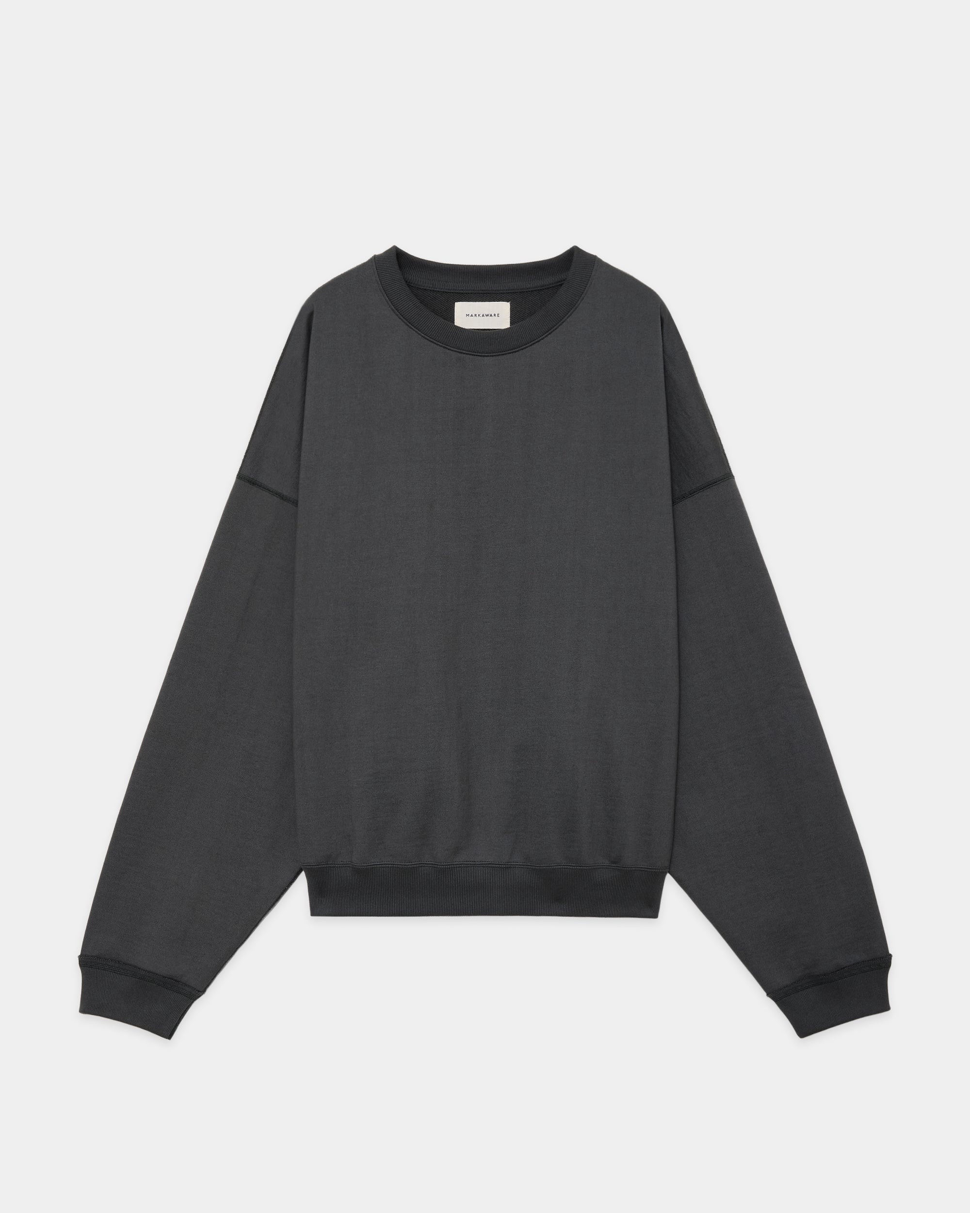 オーガニックコットンヘビー吊裏毛 / ヒュージスウェットショート, Forest Gray