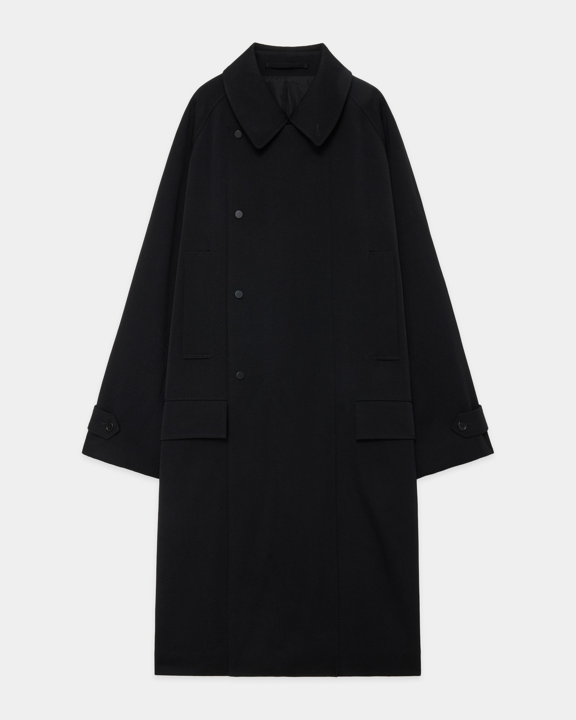 ポロワースタキシードクロス / ハンターコート, Black