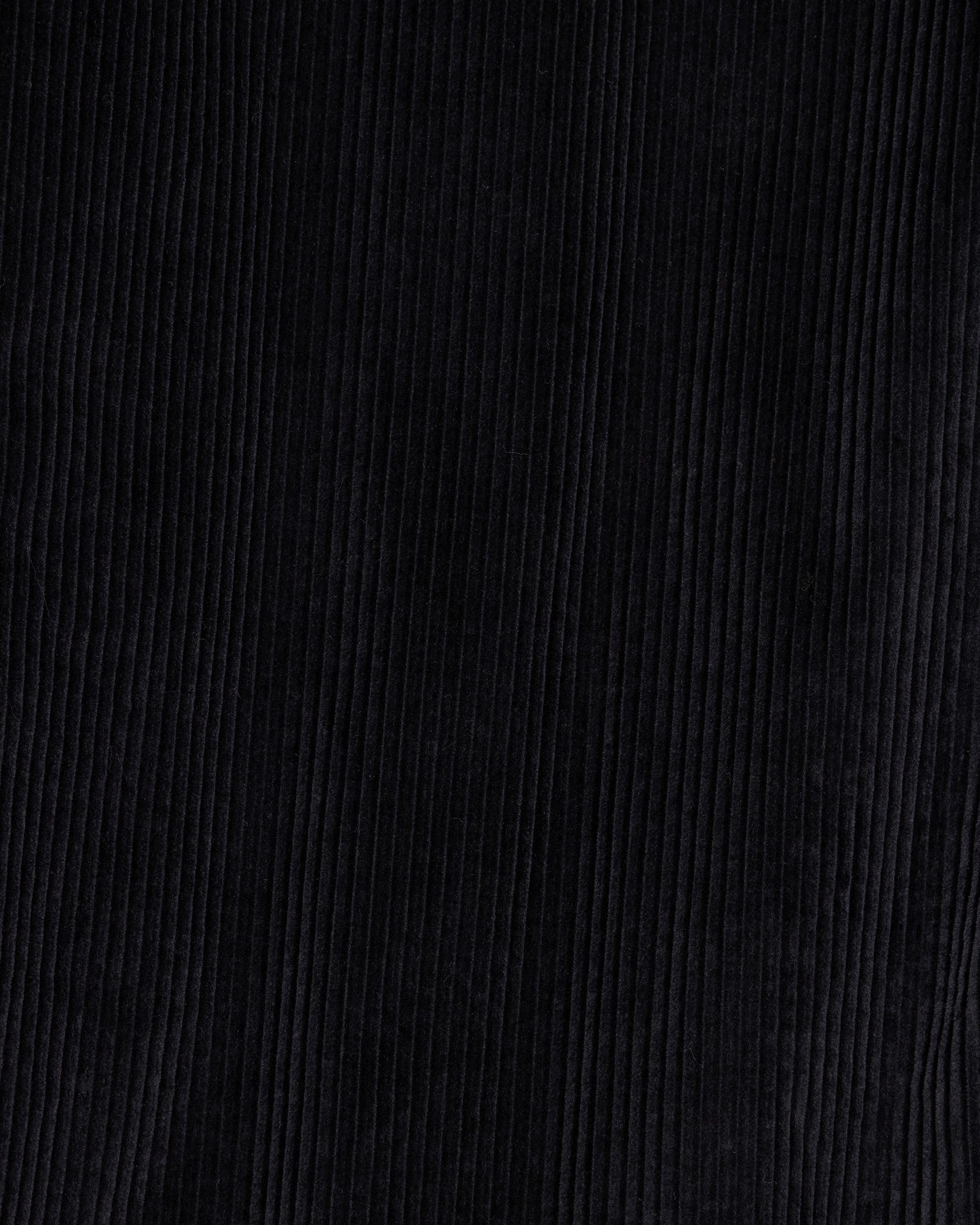 オーガニックコットン 6W コーデュロイ / パフドマンダリンカラーワークジャケット, Black