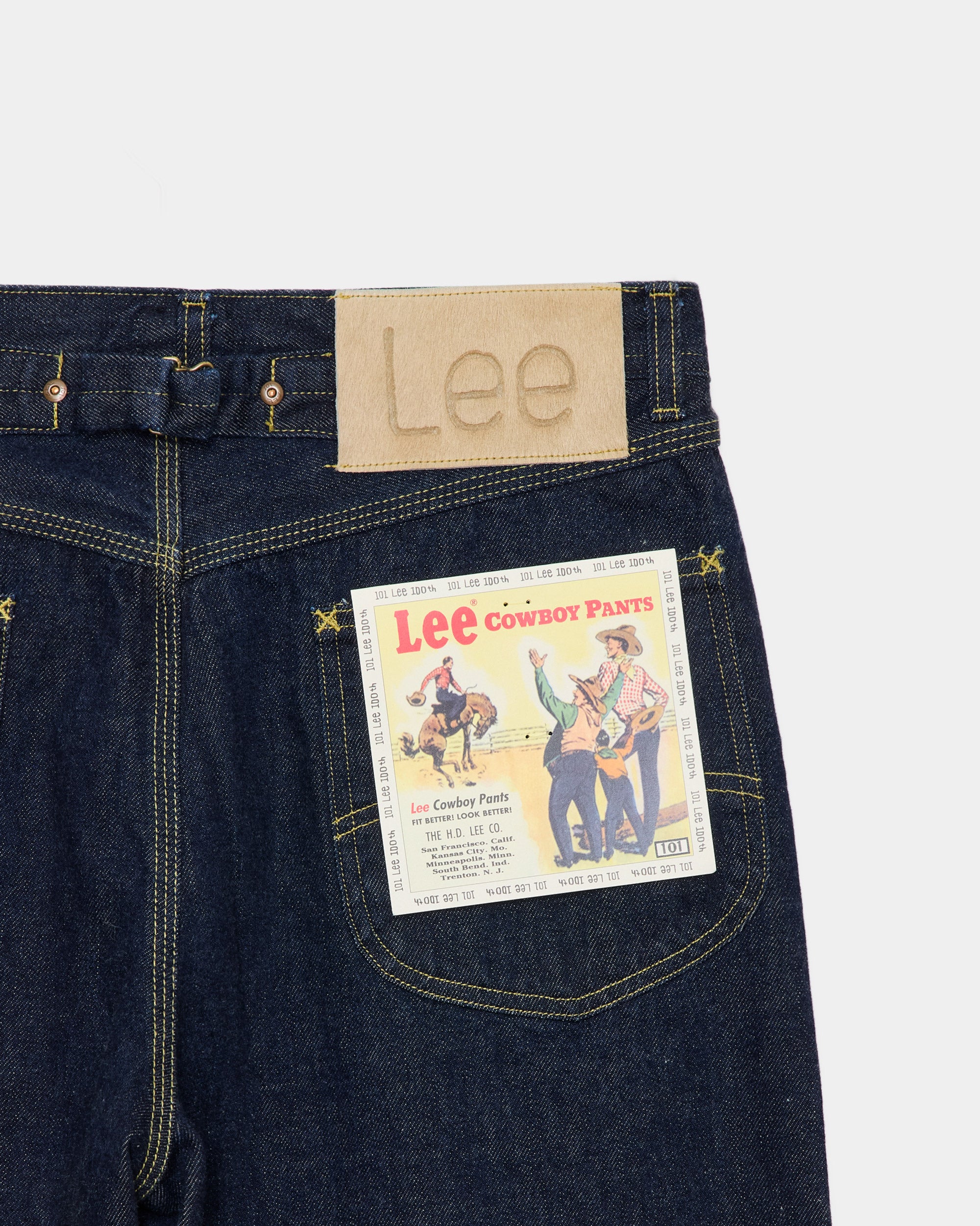 Lee × MARKAWARE for EDIFICE Lee 101, Indigo
