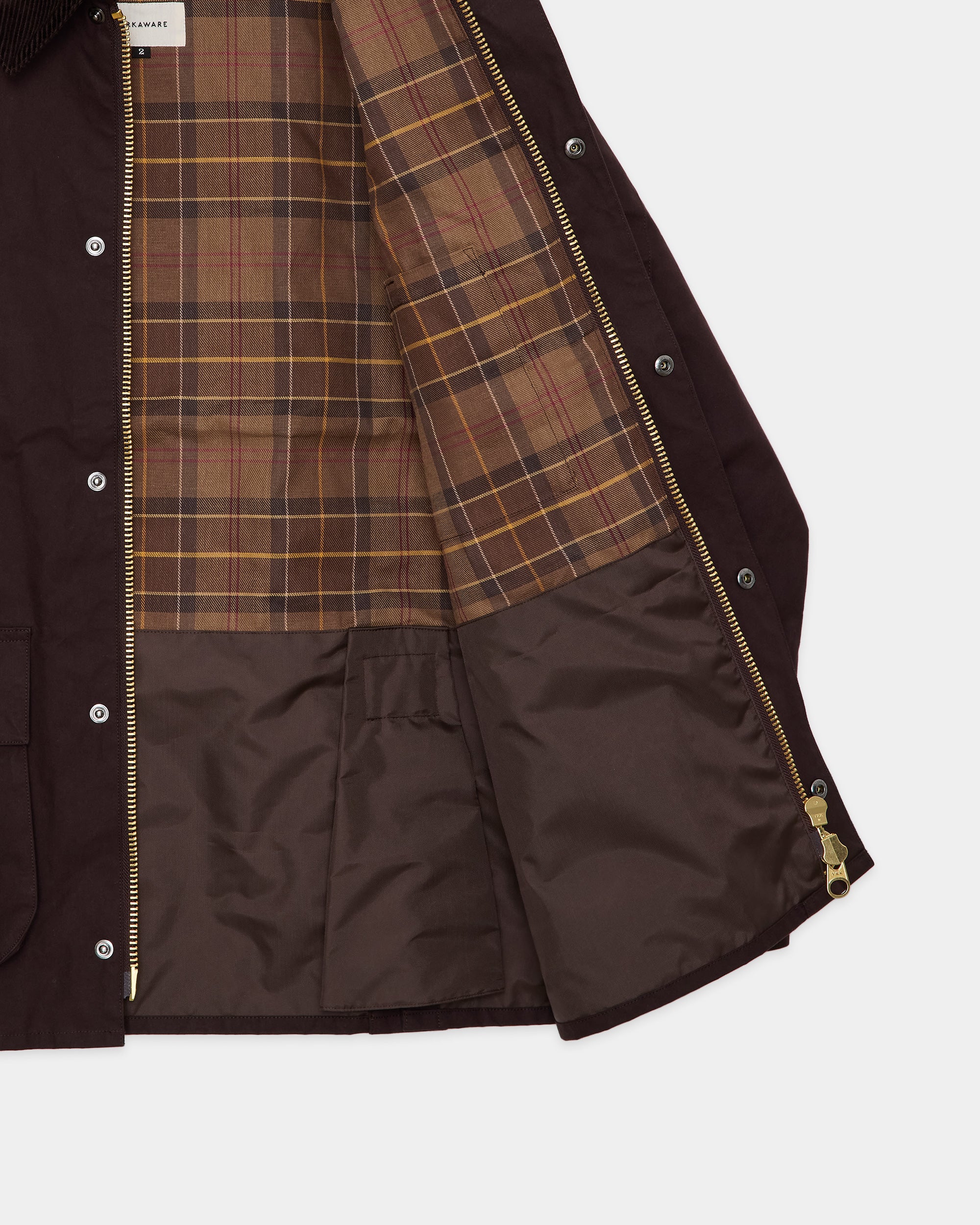 Barbour x MARKAWARE for EDIFICE BEDALE, Dark Brown