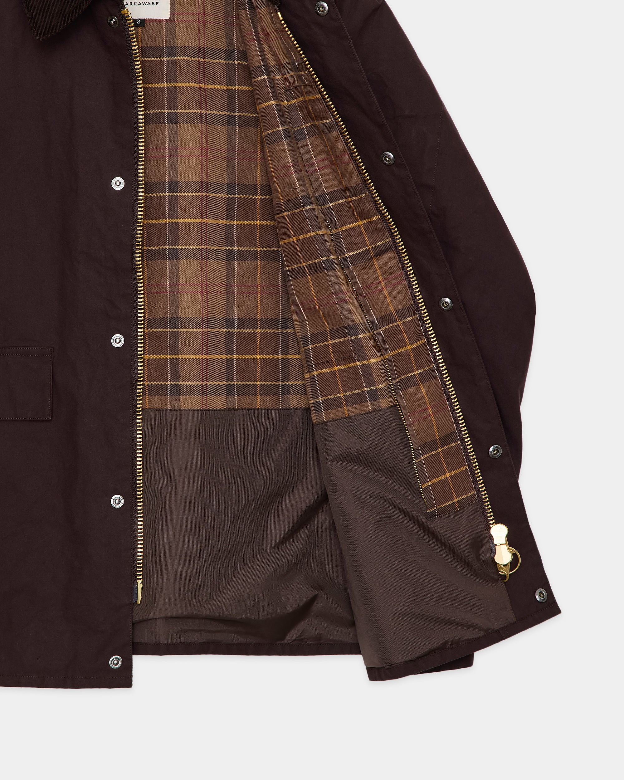 Barbour x MARKAWARE for EDIFICE TRANSPORT, Dark Brown