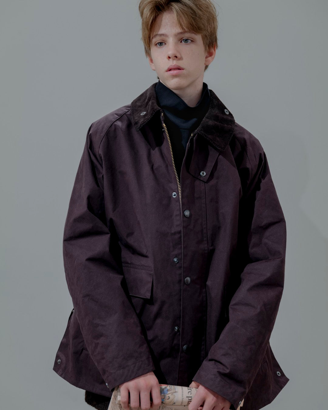 Barbour x MARKAWARE for EDIFICE TRANSPORT, Dark Brown