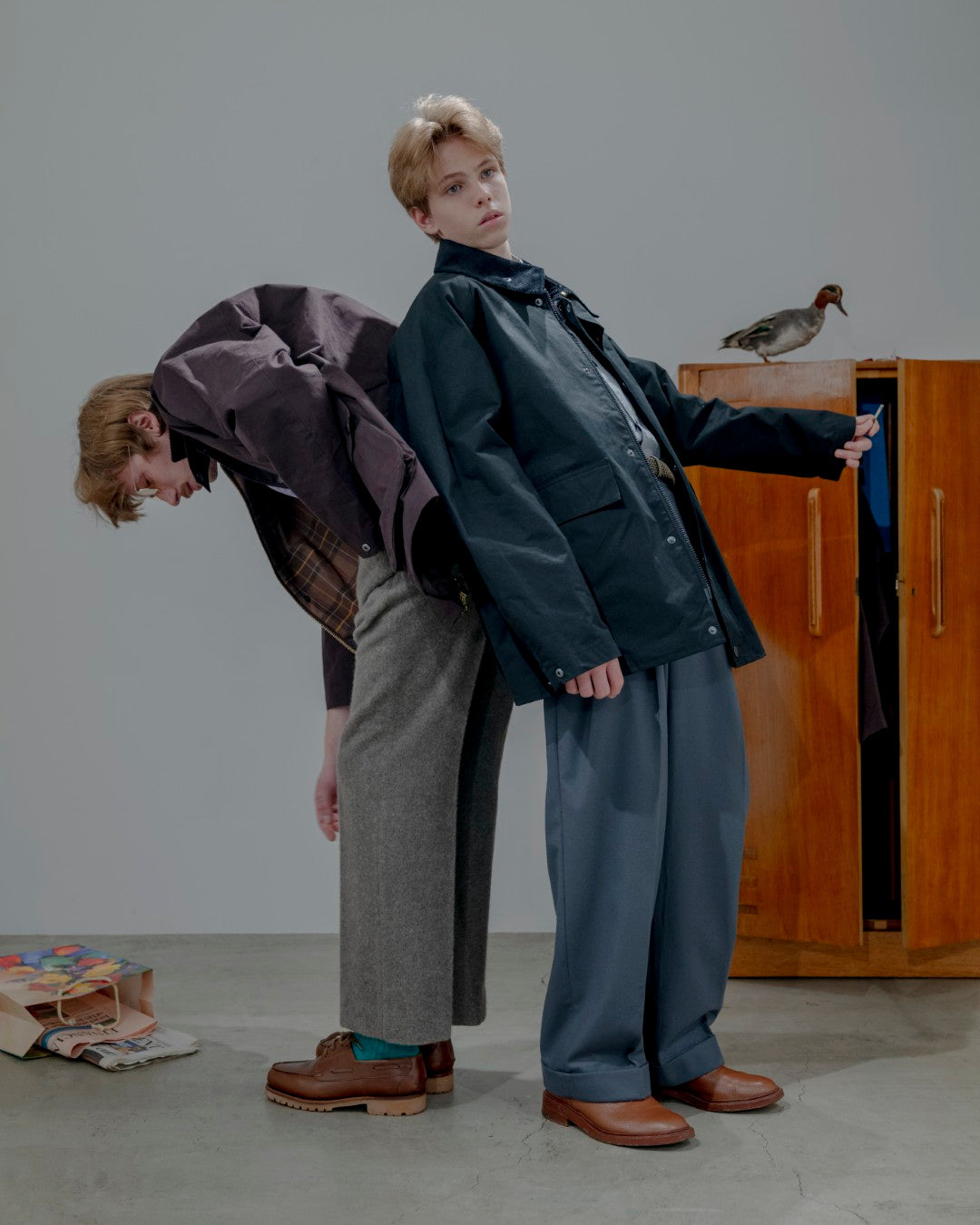 Barbour x MARKAWARE for EDIFICE TRANSPORT, Black