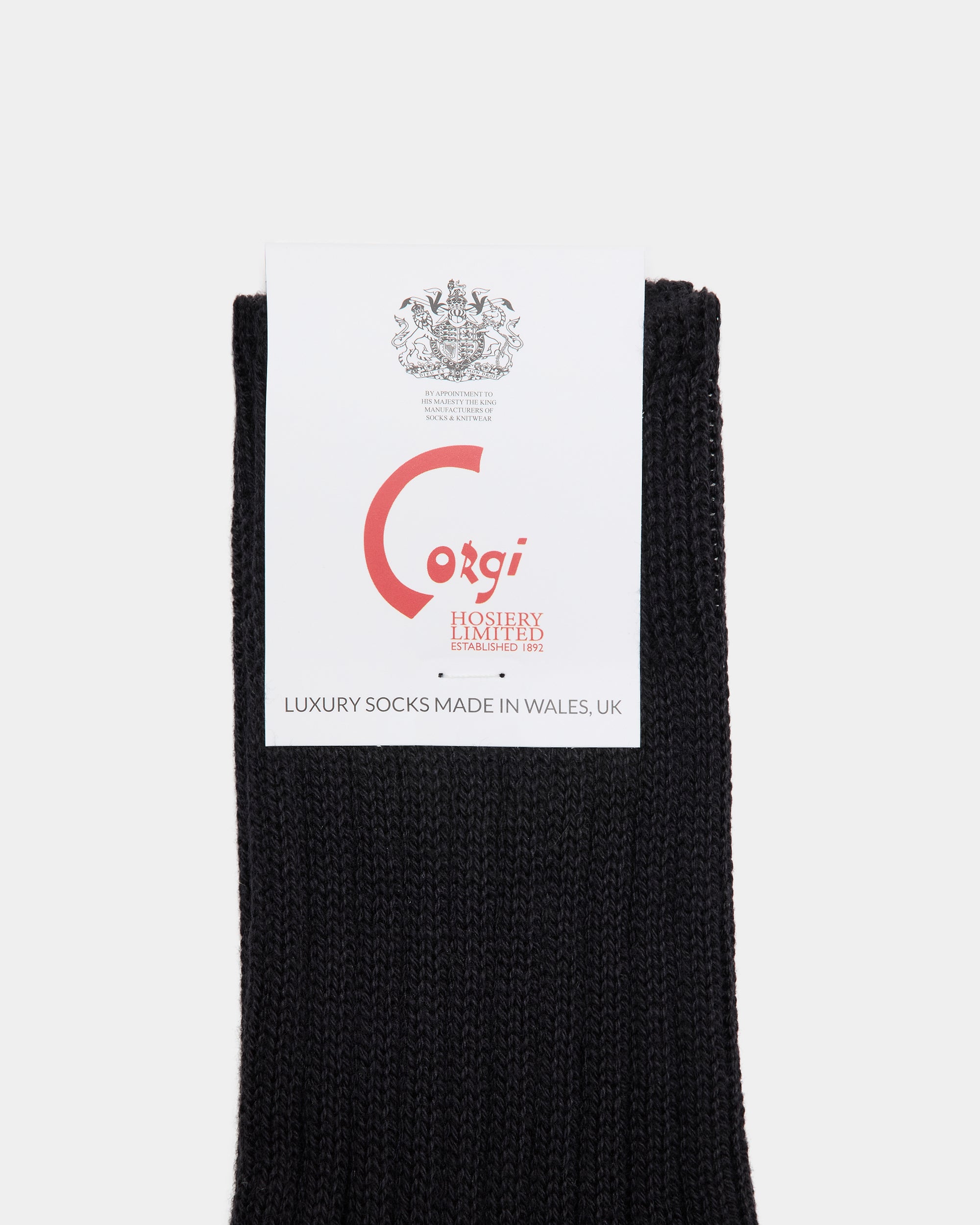 Corgi Socks, Black