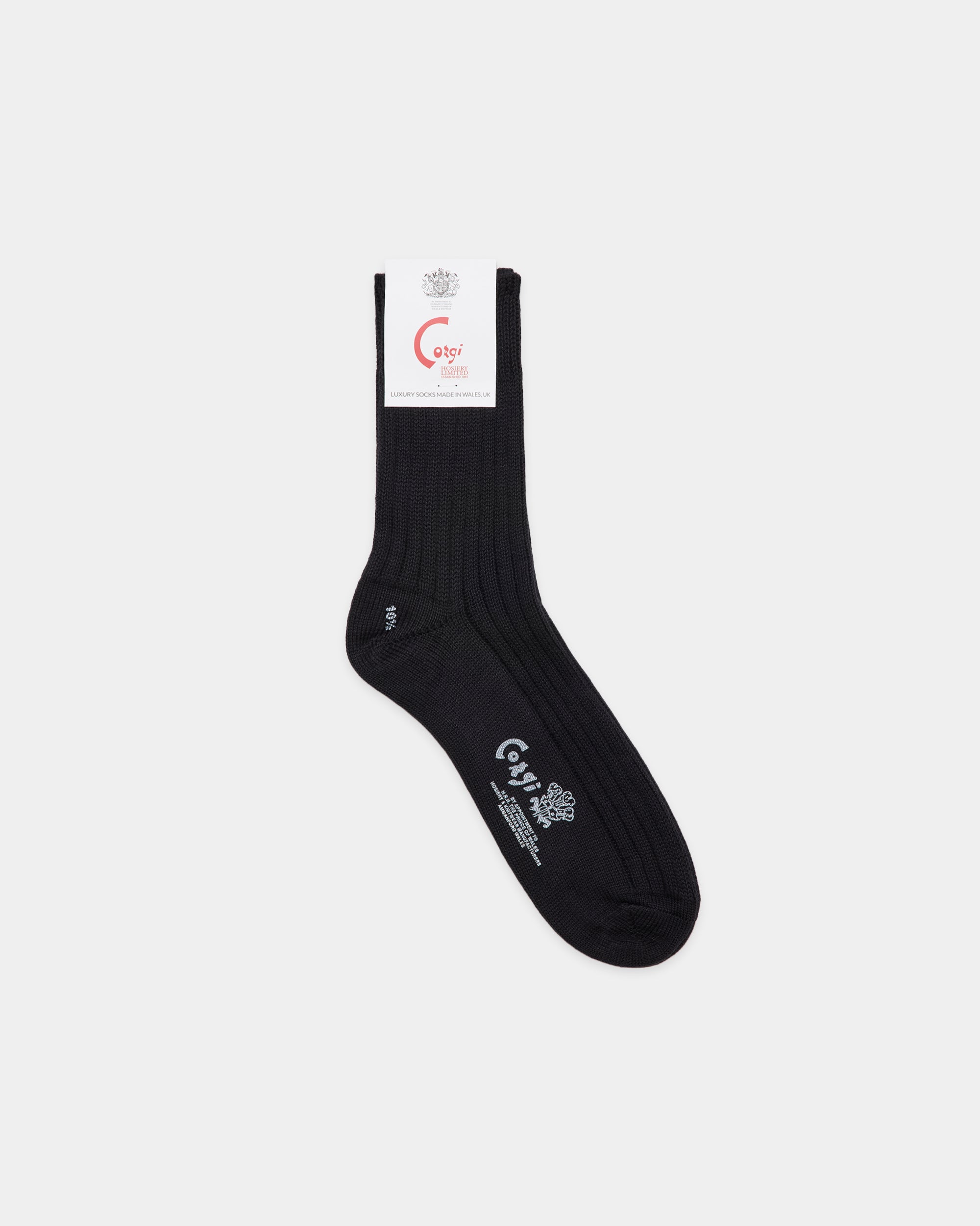 Corgi Socks, Black
