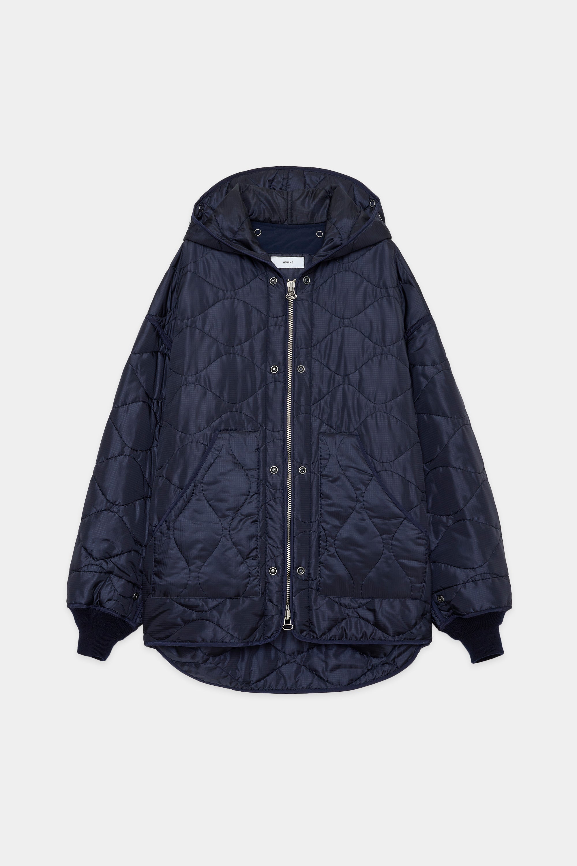 NYLON RIP STOP QUILTED LINER JACKET, Navy