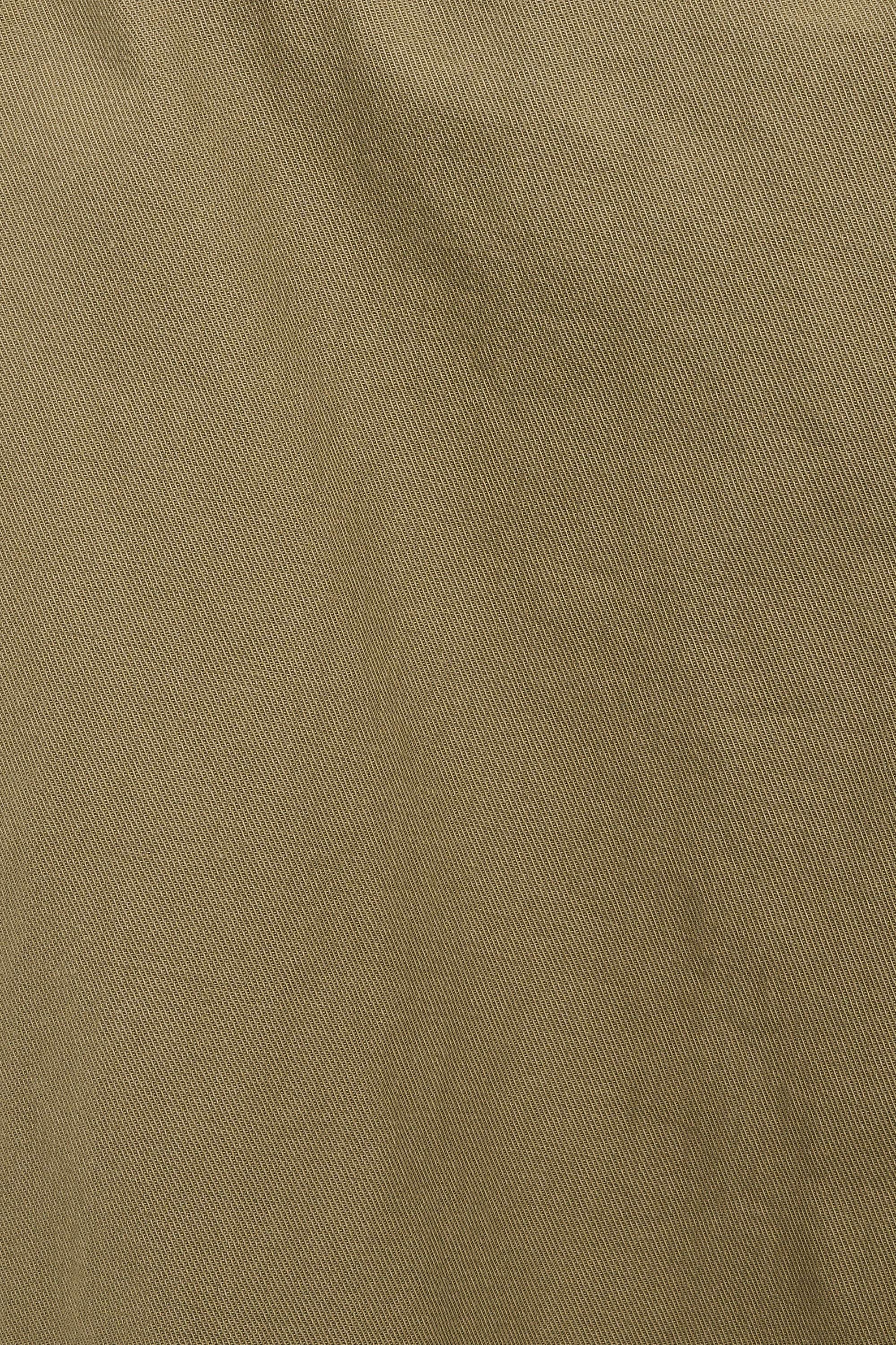 オーガニックコットンギャバ / U.S.ARMY チノトラウザーズ, Beige