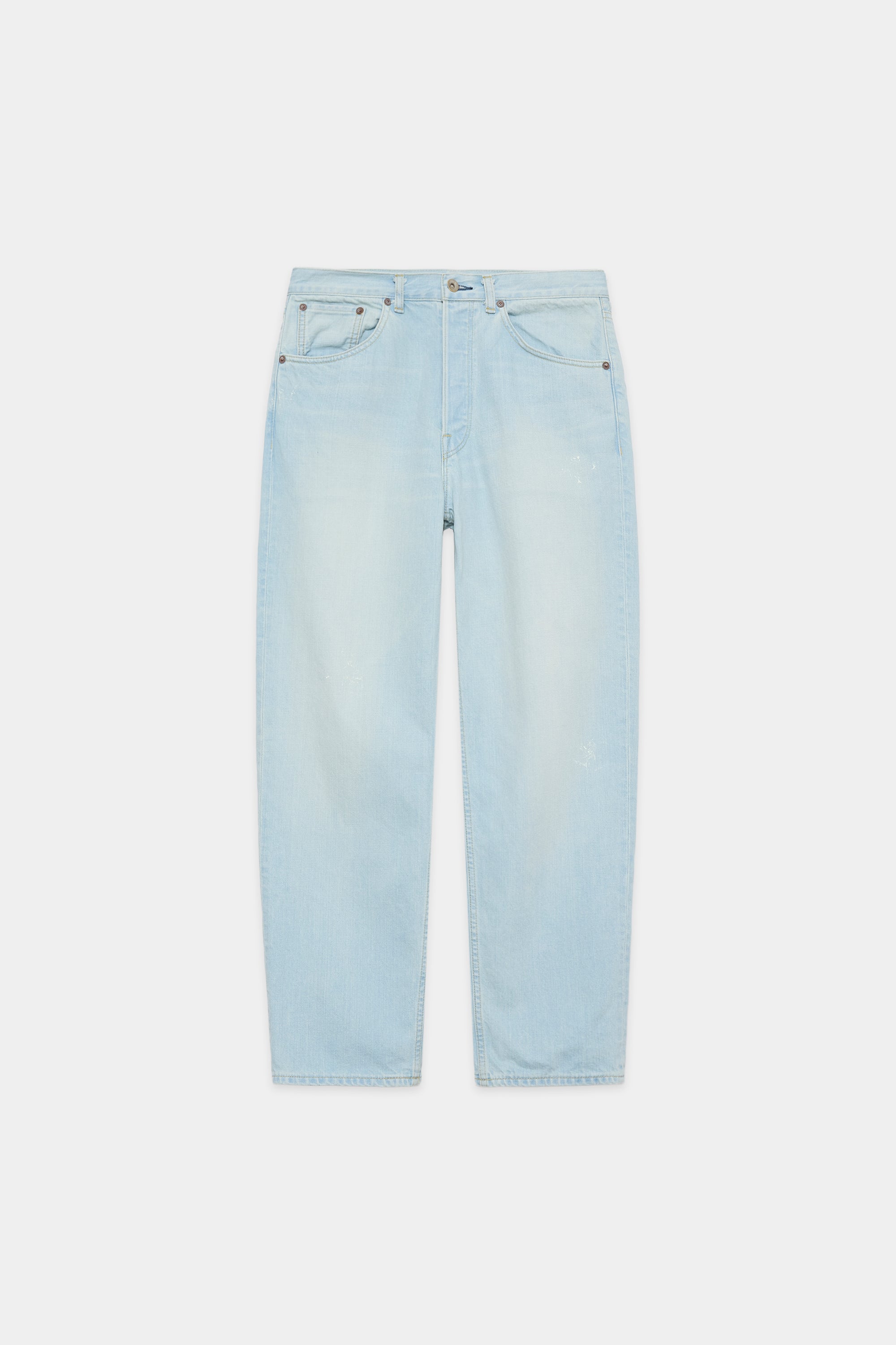 オーガニックコットン12ozデニム / レギュラーフィットジーンズ, Bleached