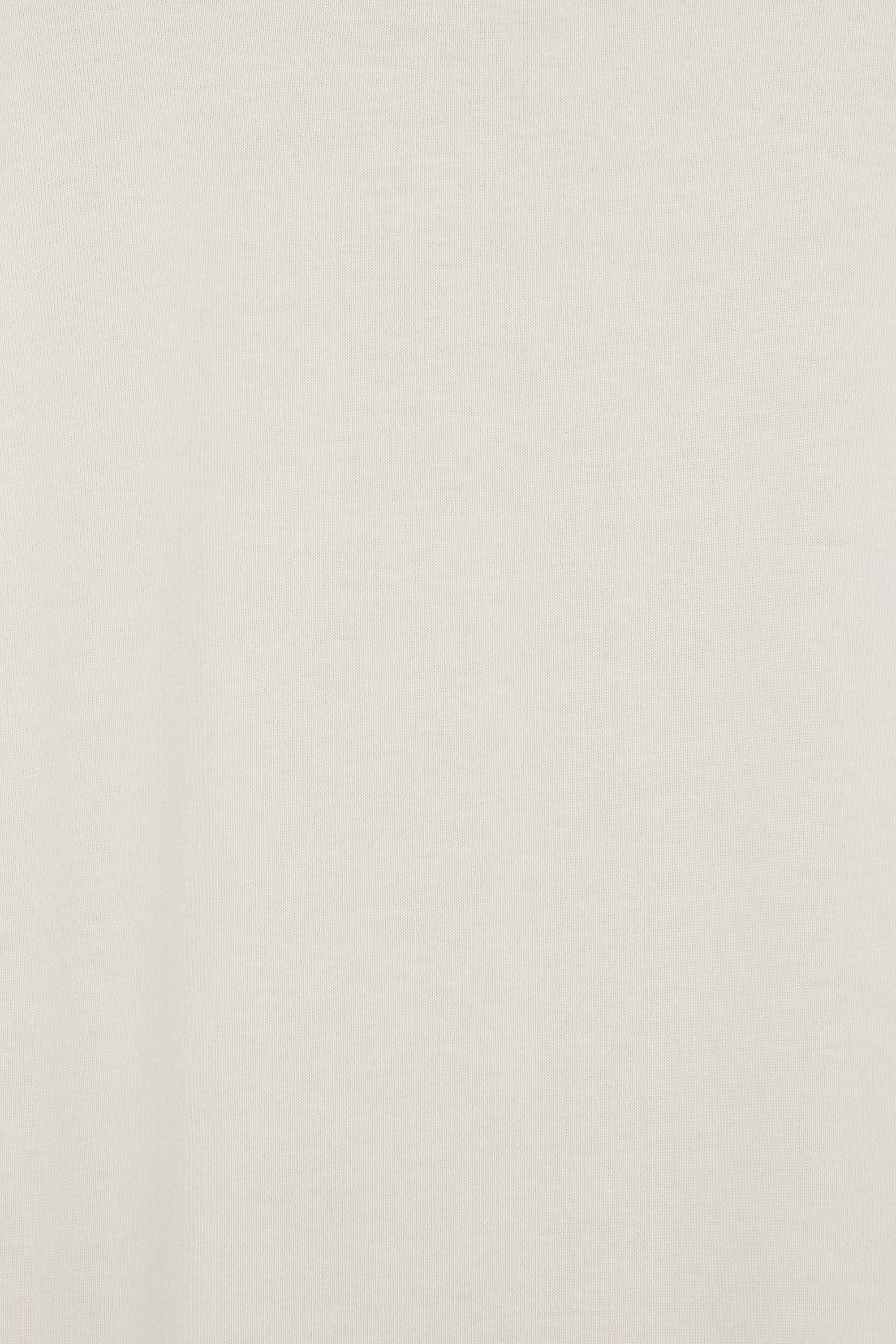 リサイクルスビンオーガニックコットン度詰め天竺 / ベースボールTEE L/S, Off White