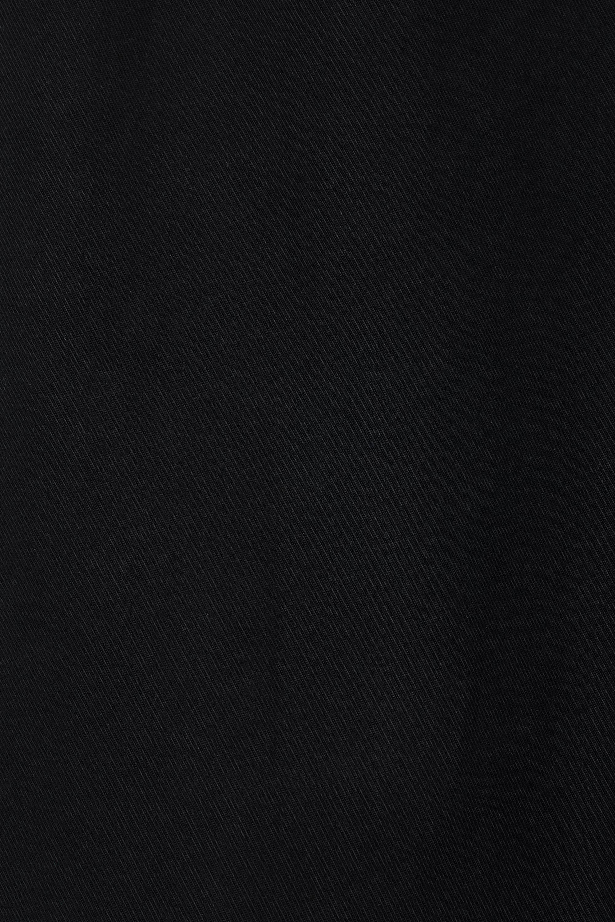 ORGANIC COTTON GABARDINE U.S.ARMY CHINO TROUSERS, Black