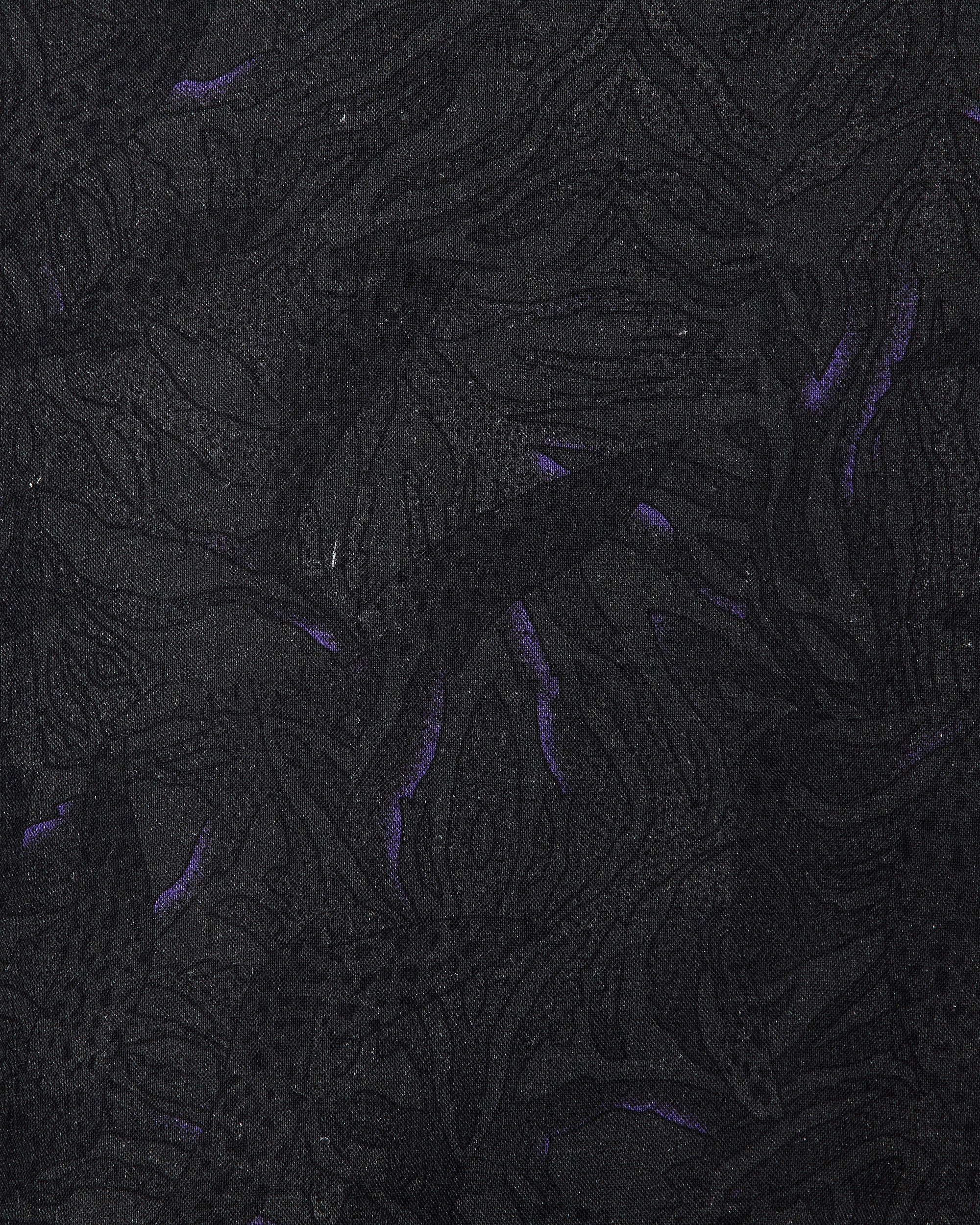 LINEN TROPICAL FIELDMAN VEST, Gray x Purple