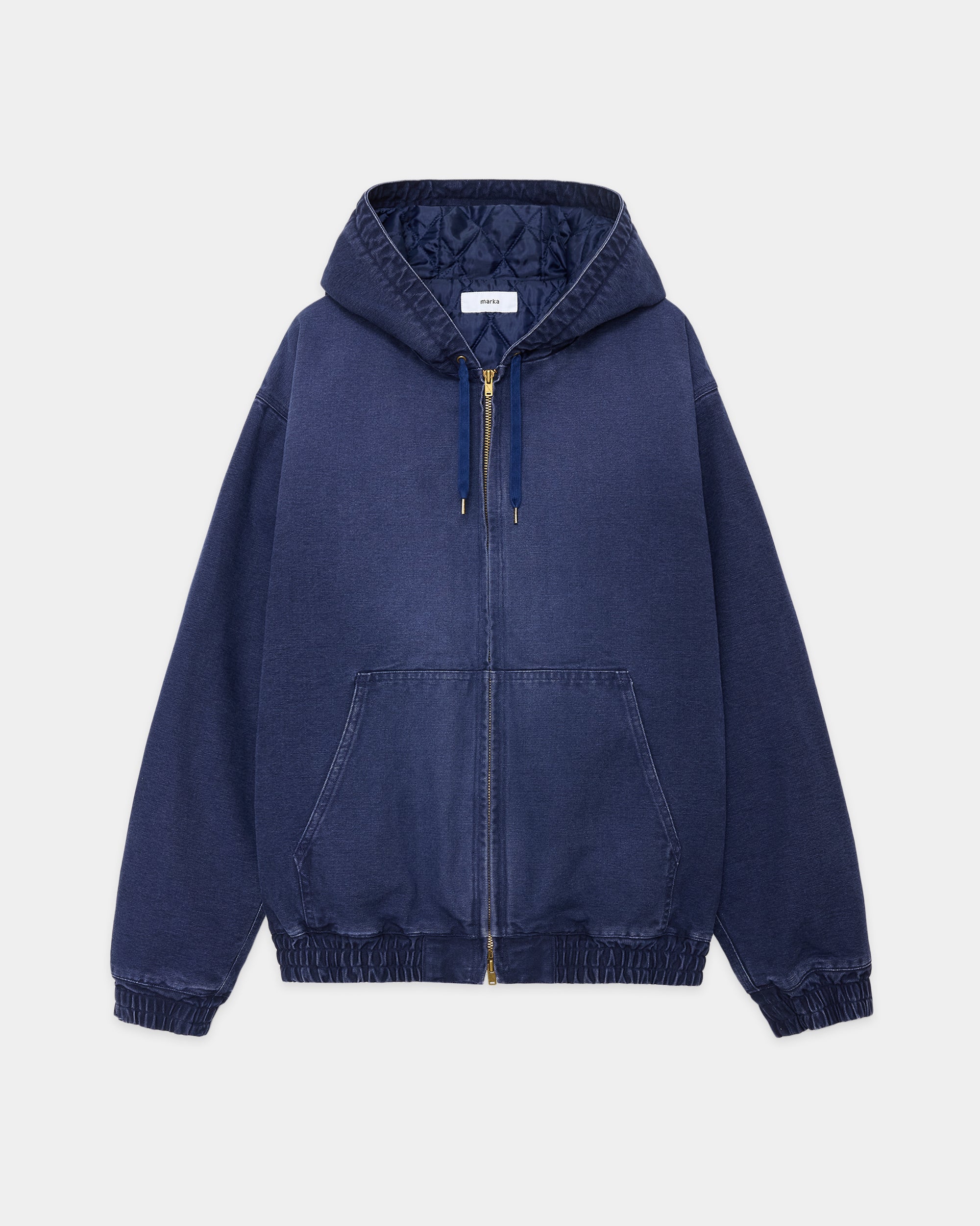 ORGANIC COTTON DUCK WORKERS PARKA, Navy