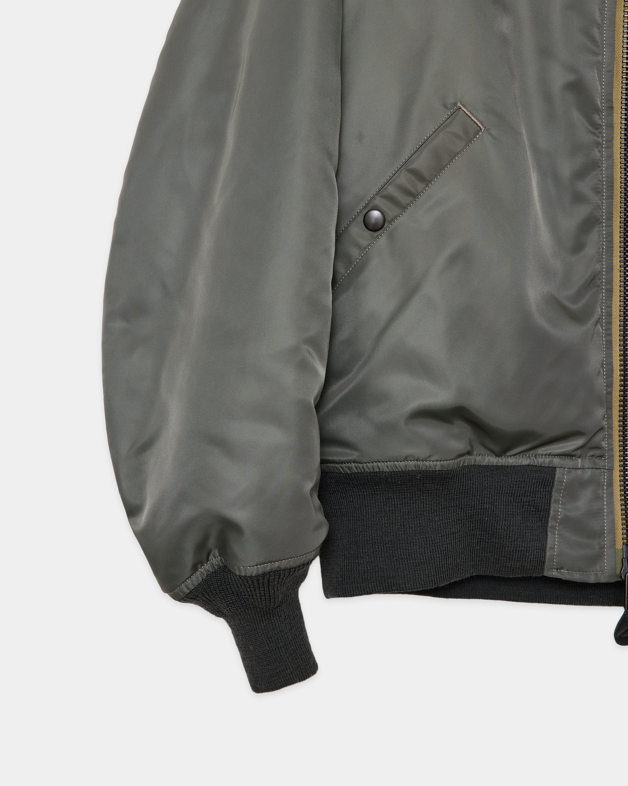 Nylon Twill Ma-1, Sage Green