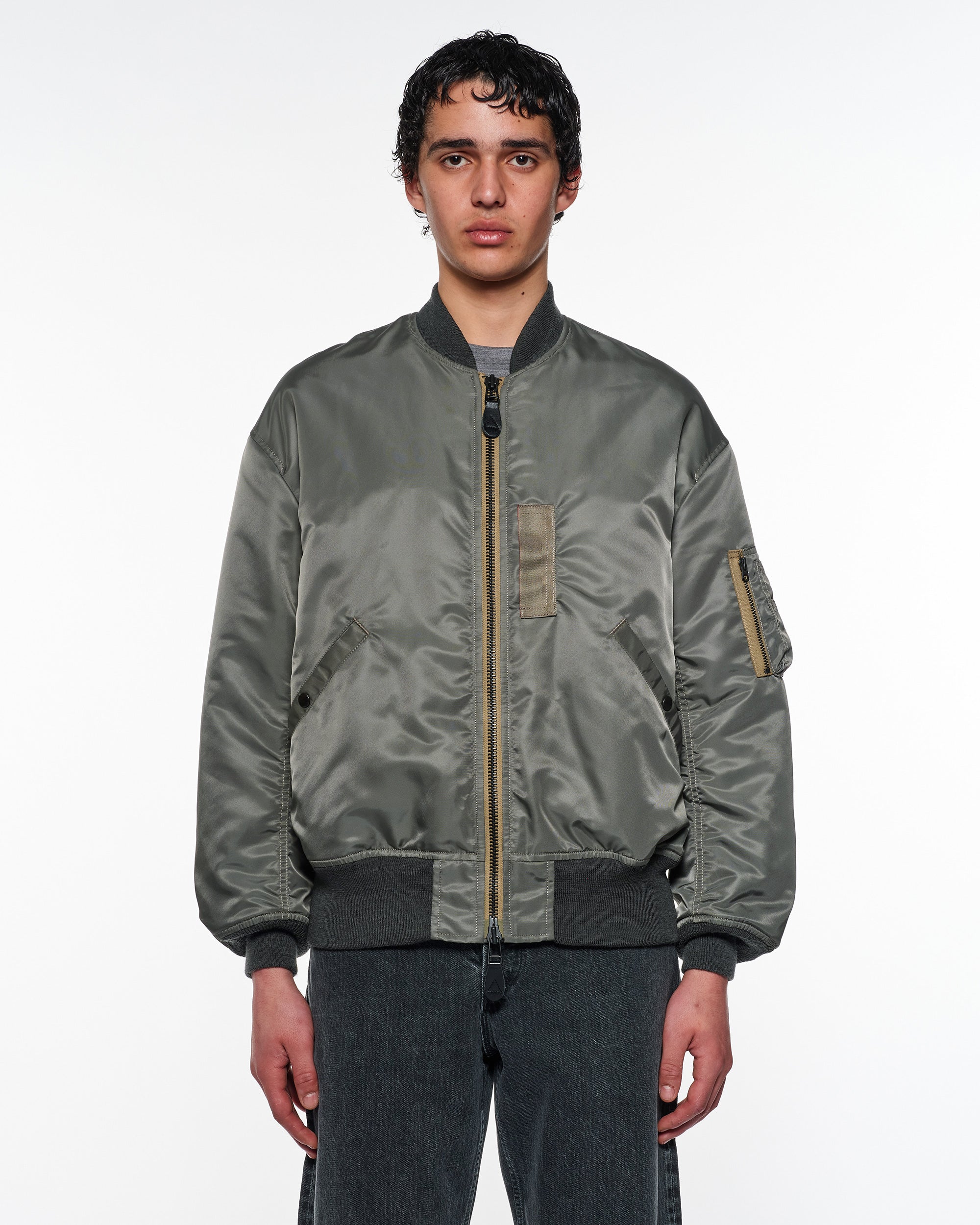 Nylon Twill Ma-1, Sage Green