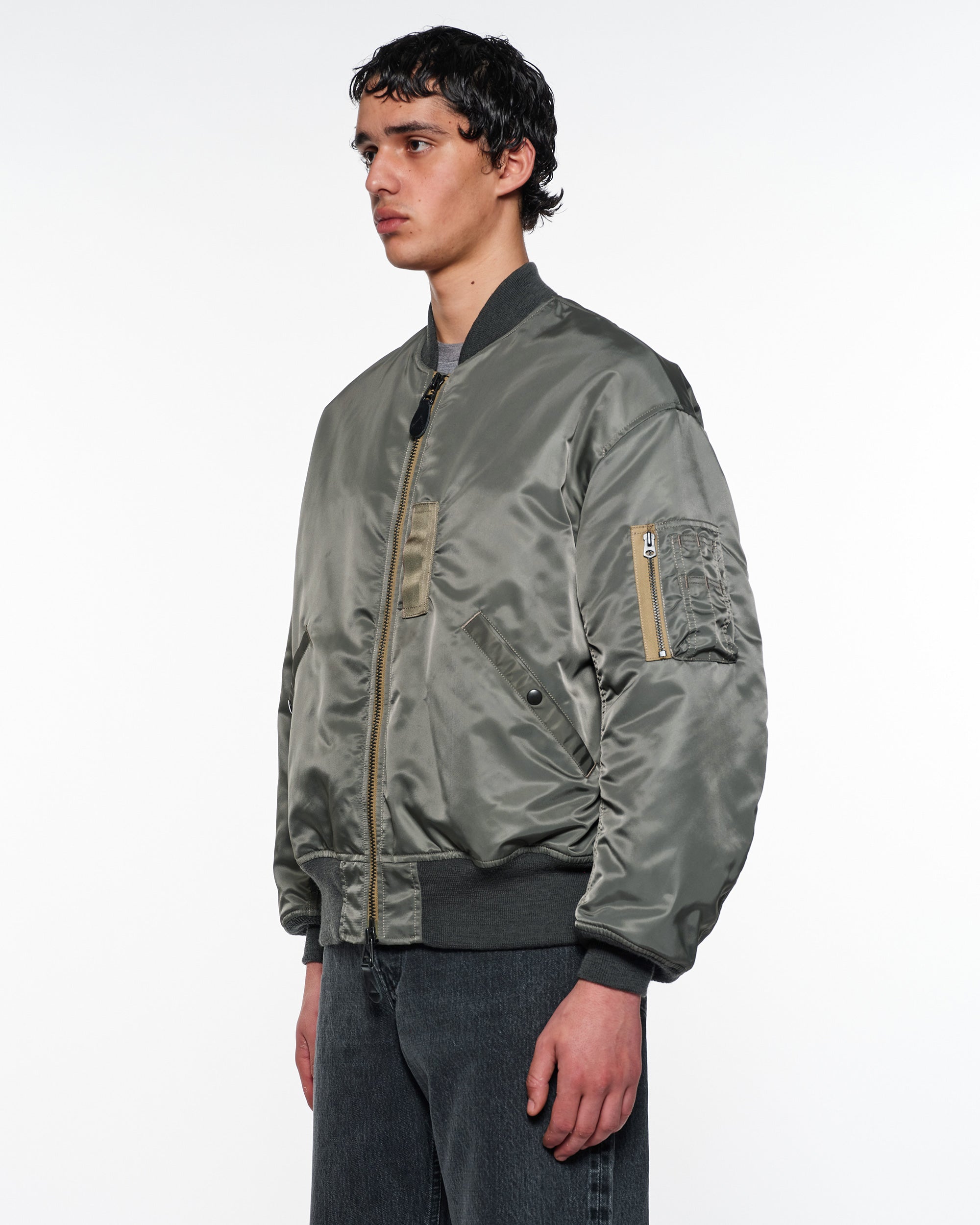 Nylon Twill Ma-1, Sage Green