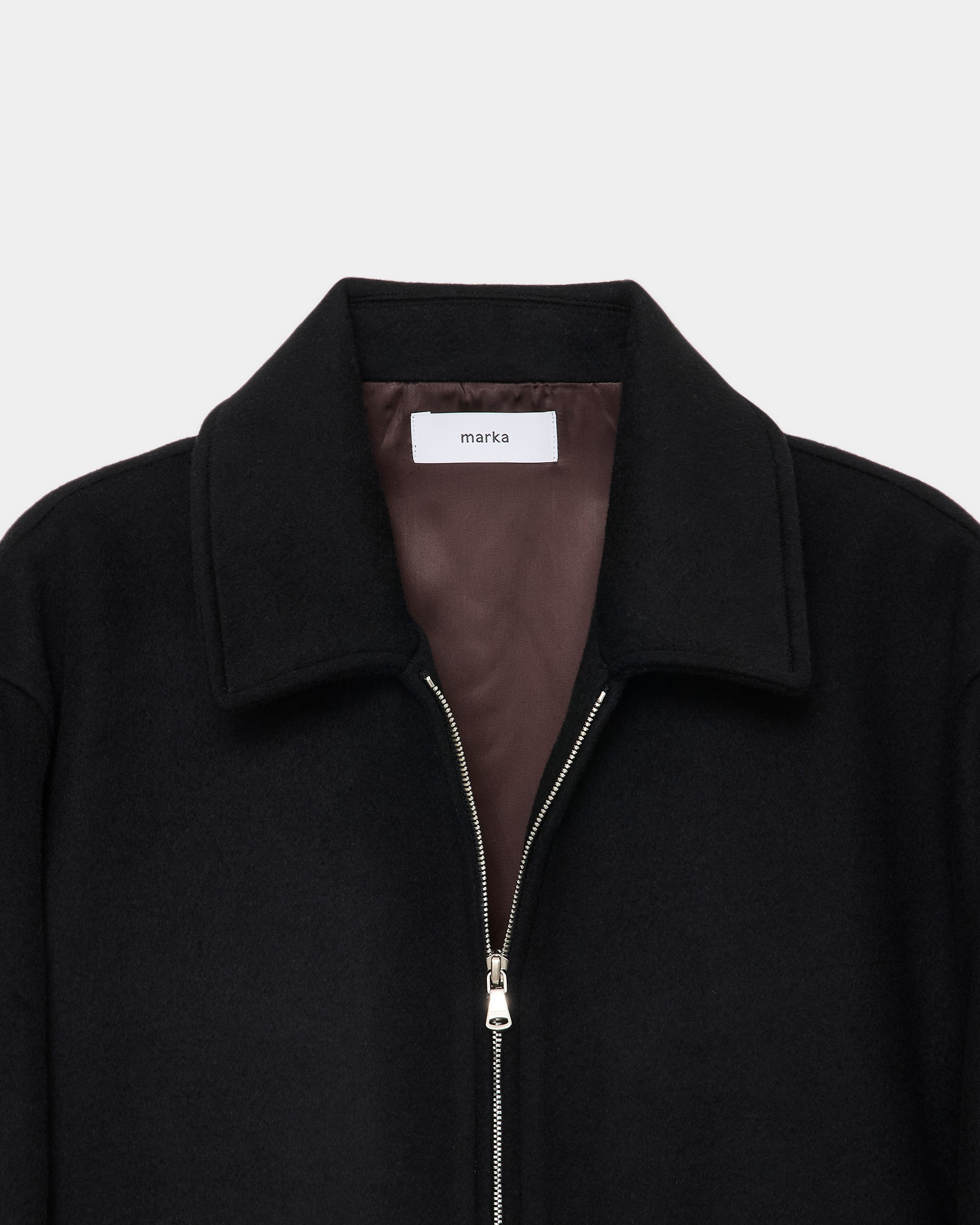 ウールシルクカシミヤビーバー / スポーツジャケット, Black