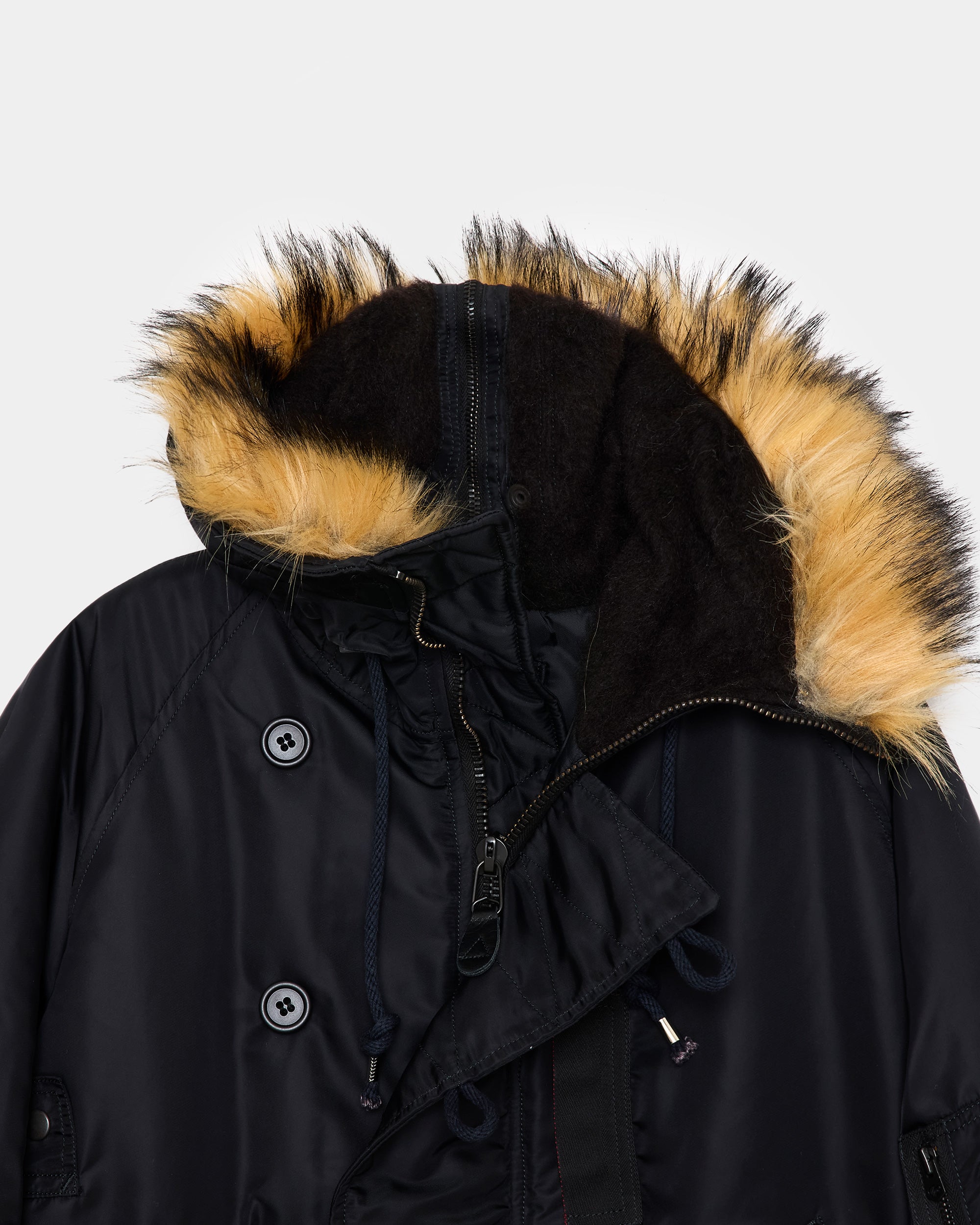 【ARKnets別注】 ナイロンツイル / N-2B, Black