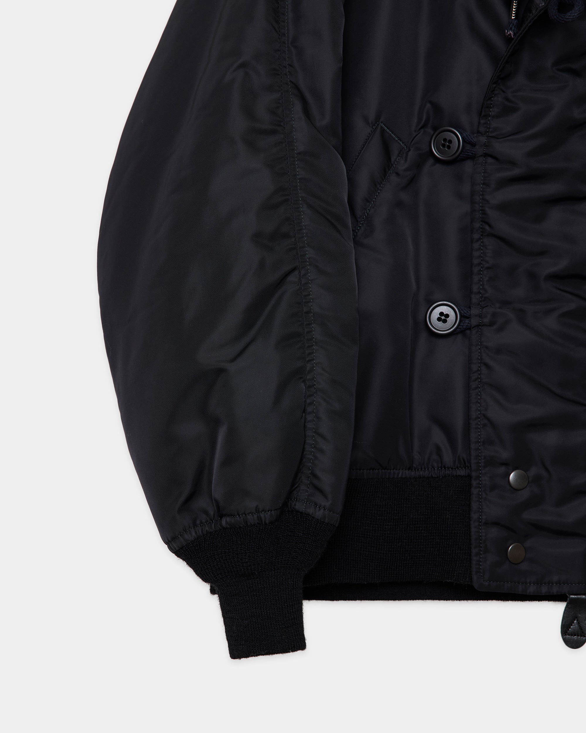 【ARKnets別注】 ナイロンツイル / N-2B, Black