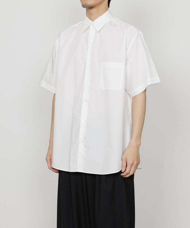 オーガニックGIZA80/1タイプライター / コンフォートフィットS/Sシャツ, White