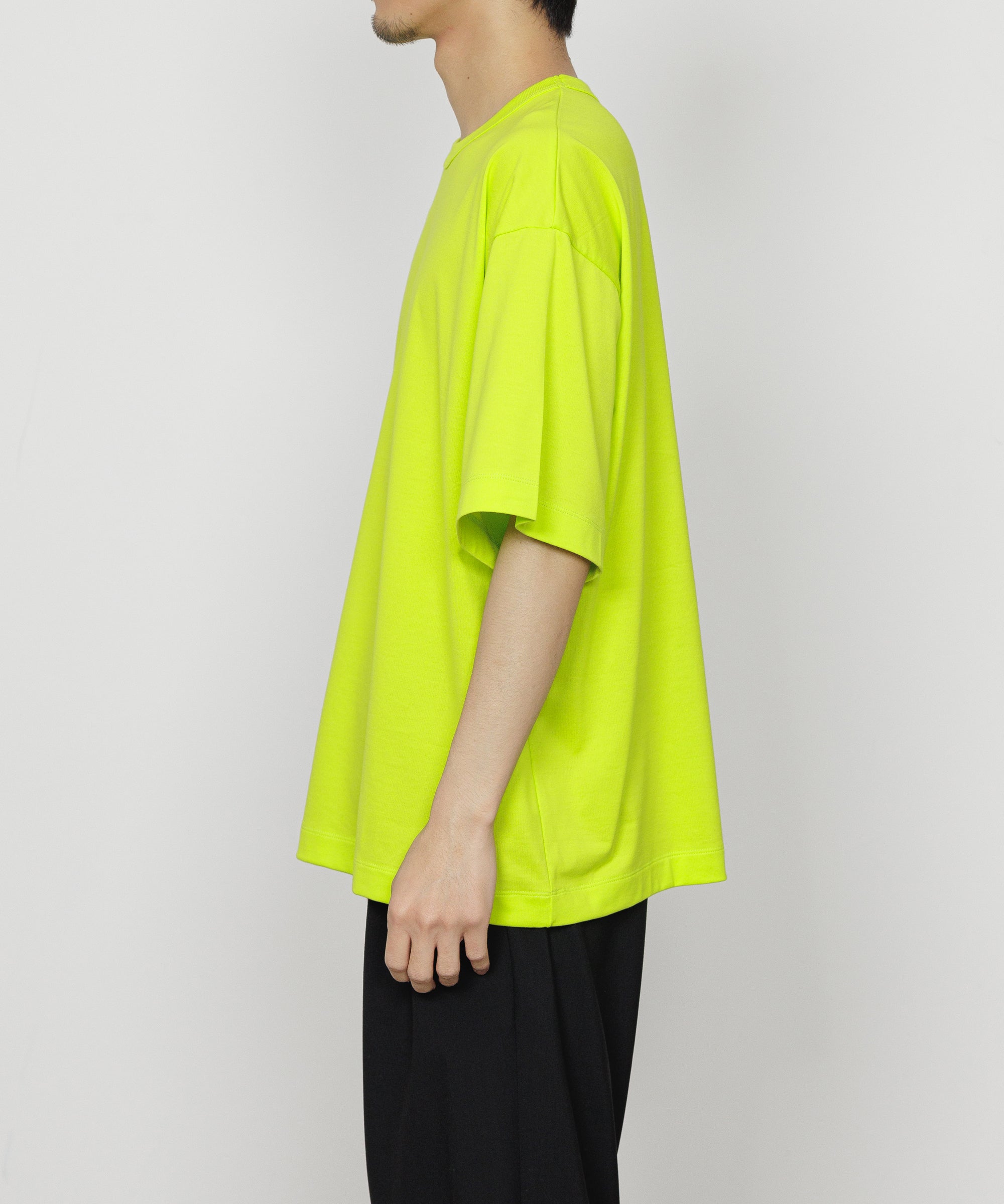 PERUVIAN PIMA ORGANIC COTTON KNIT COMFORT FIT Tee, Lime