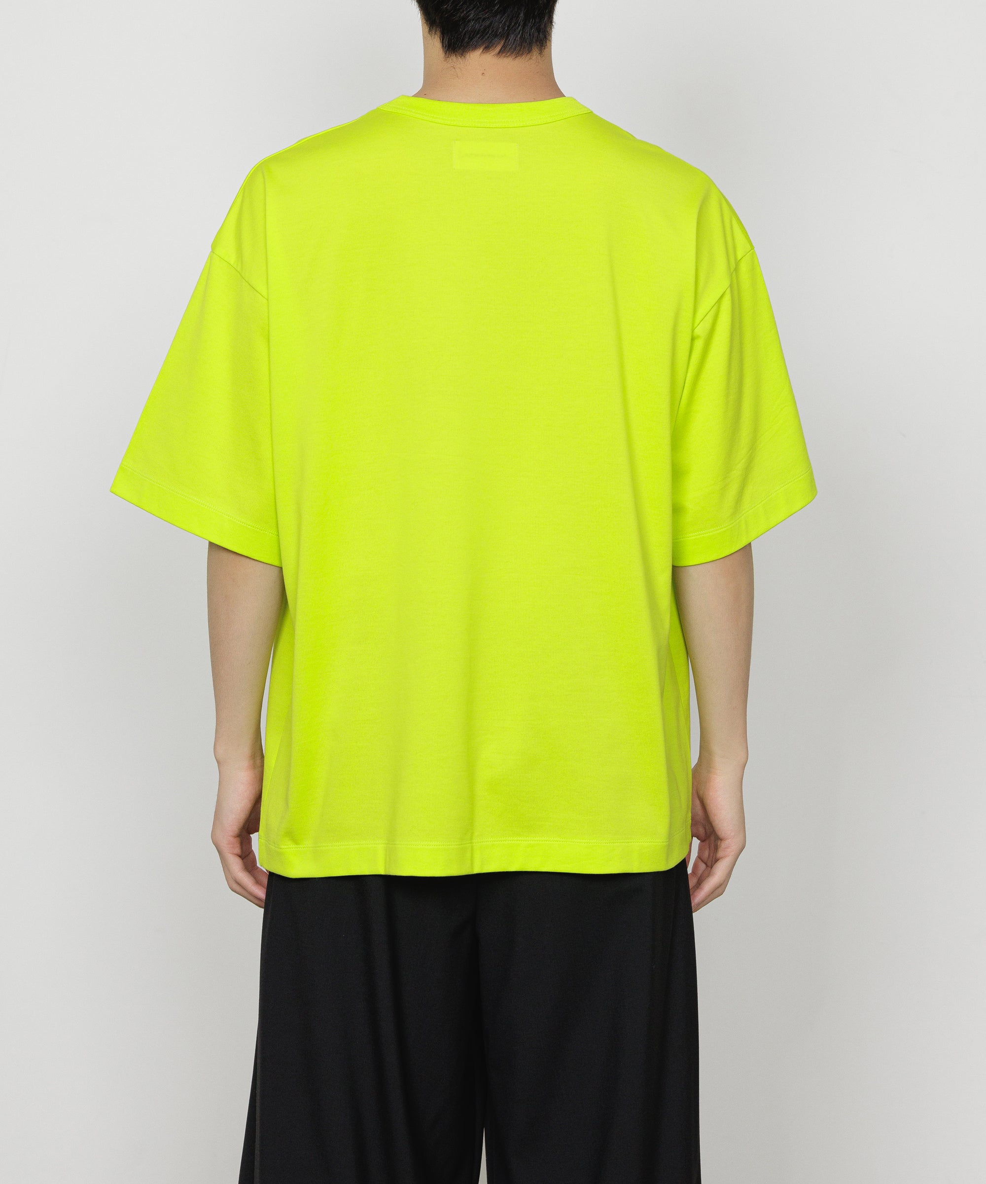 PERUVIAN PIMA ORGANIC COTTON KNIT COMFORT FIT Tee, Lime