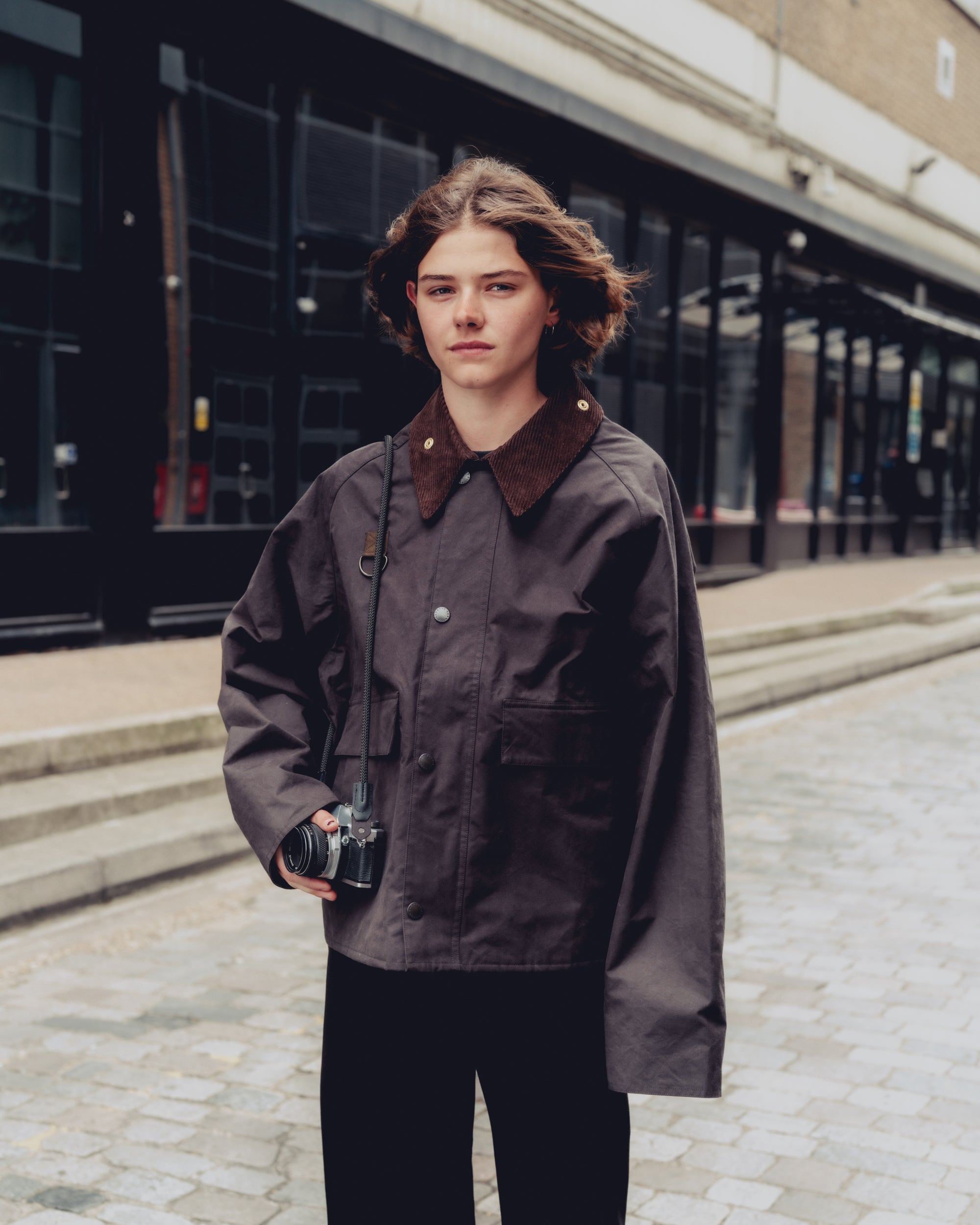 Barbour x MARKAWARE for EDIFICE SPEY, Olive