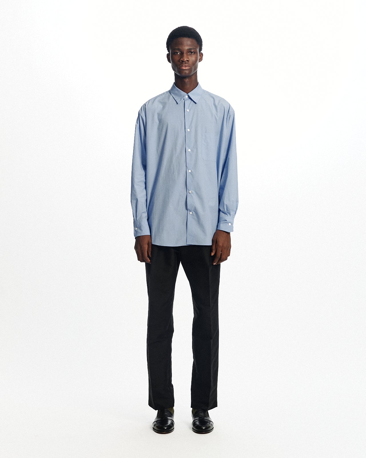 オーガニックGIZA80/1タイプライター / コンフォートフィットシャツ