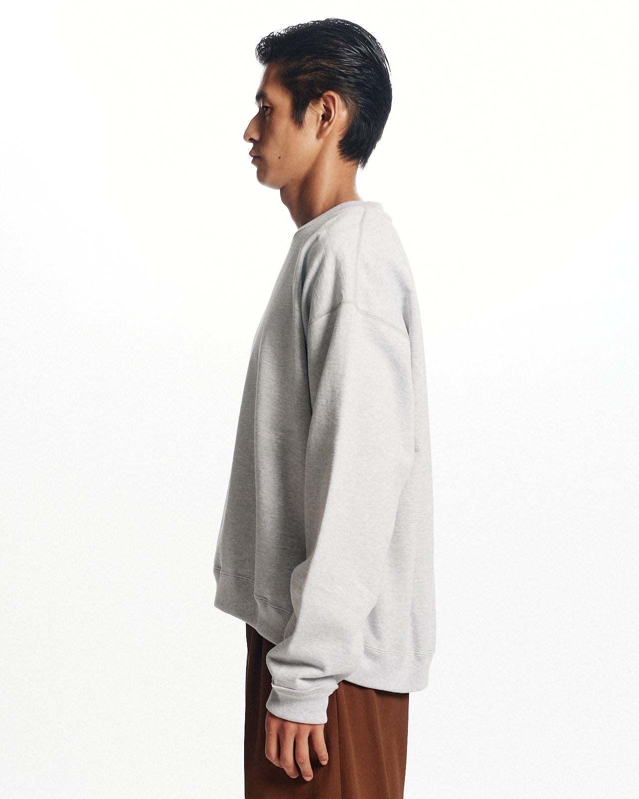 オーガニックコットンヘビー吊裏毛 / コンフォートスウェット, Ash Gray