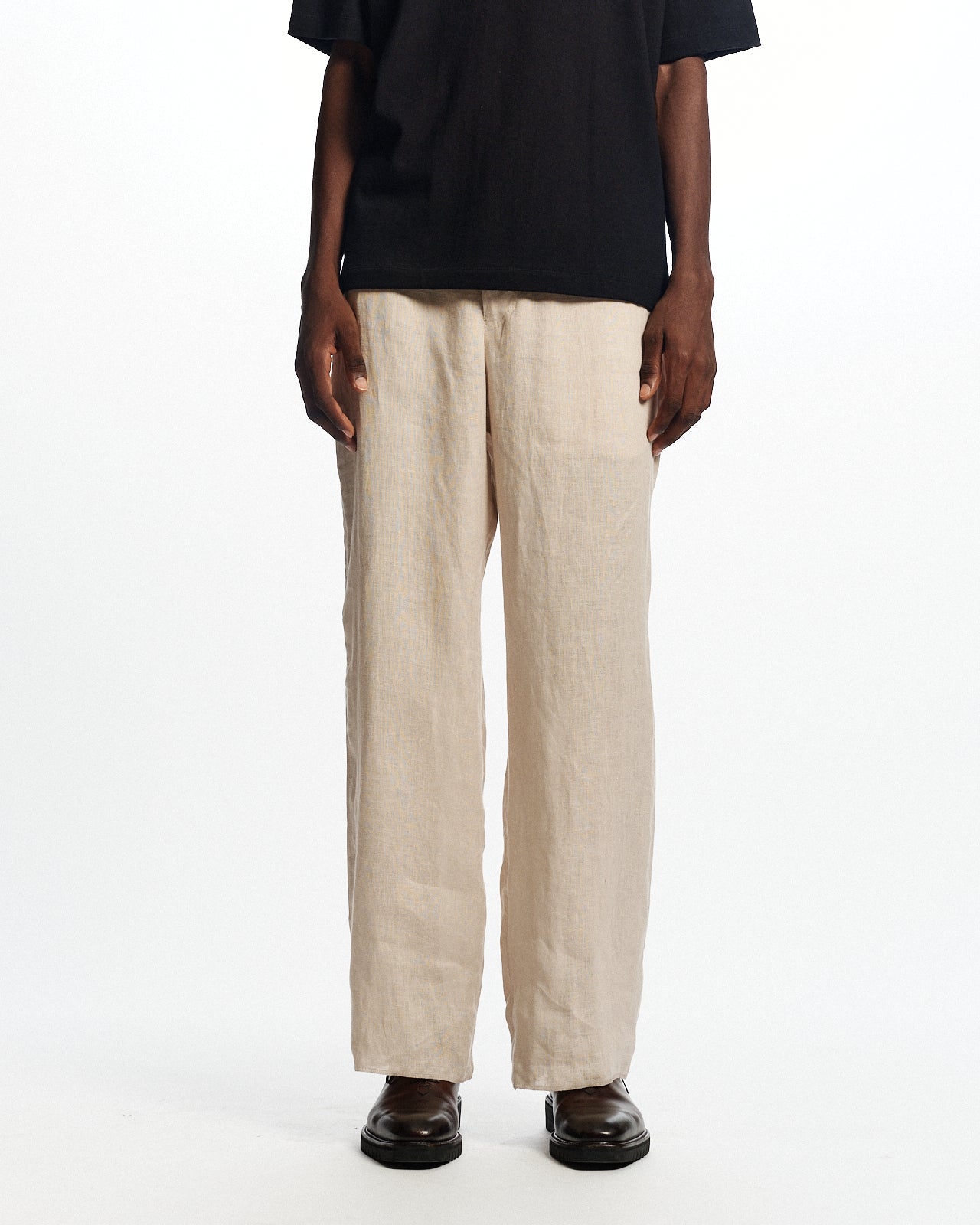 ヘンプ細布 / ワイドペンターパンツⅡ, Taupe