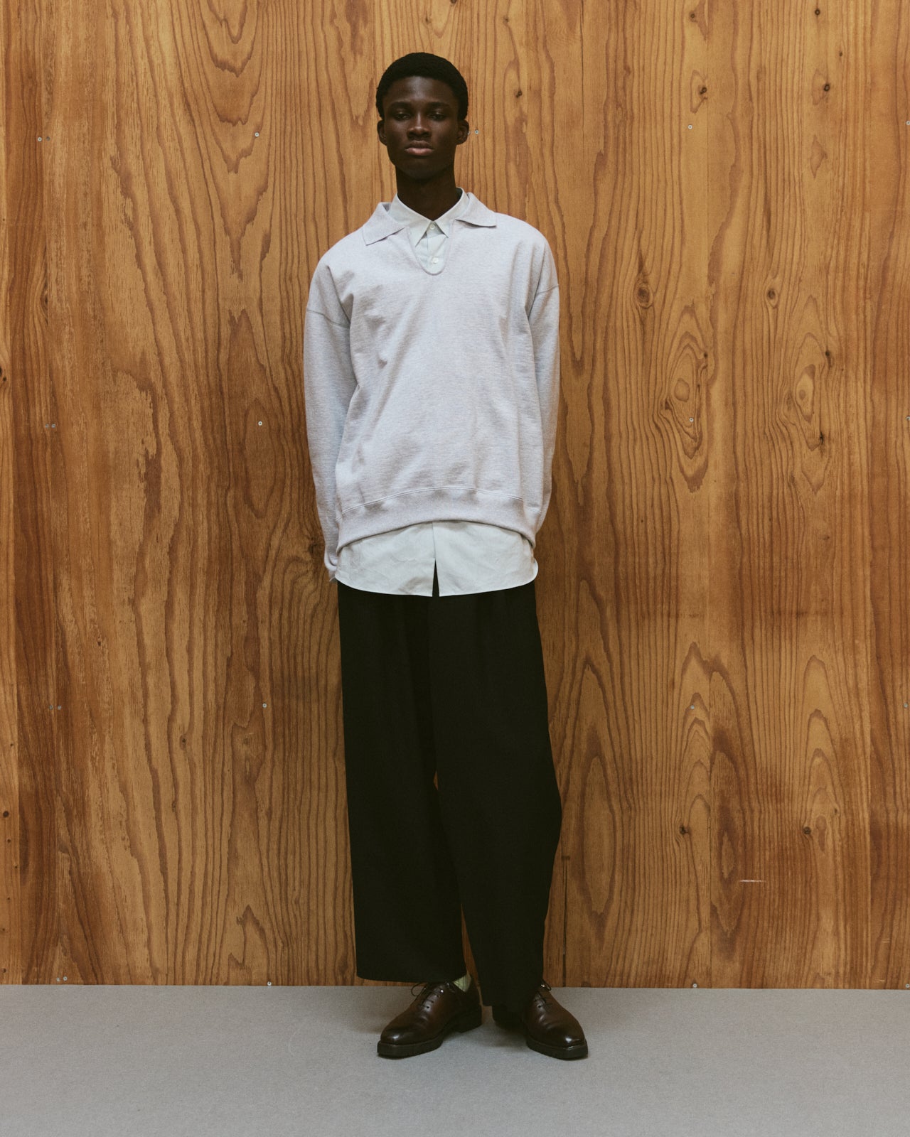 オーガニックコットンヘビー吊裏毛 / スキッパーコンフォートスウェット, Lavender