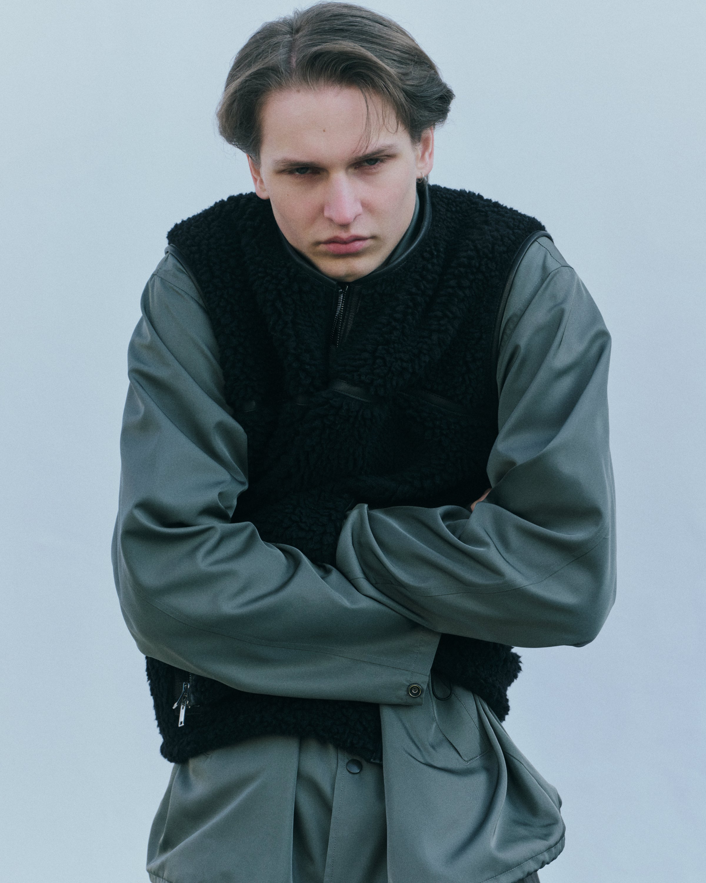 Bratac Silk Heavy Twill / Coach Jacket Ⅳ, Sage Green
