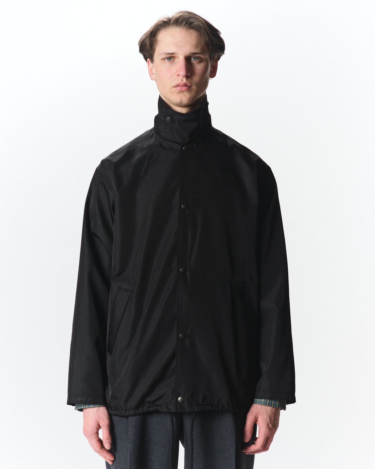 Bratac Silk Heavy Twill / Coach Jacket Ⅳ, Black