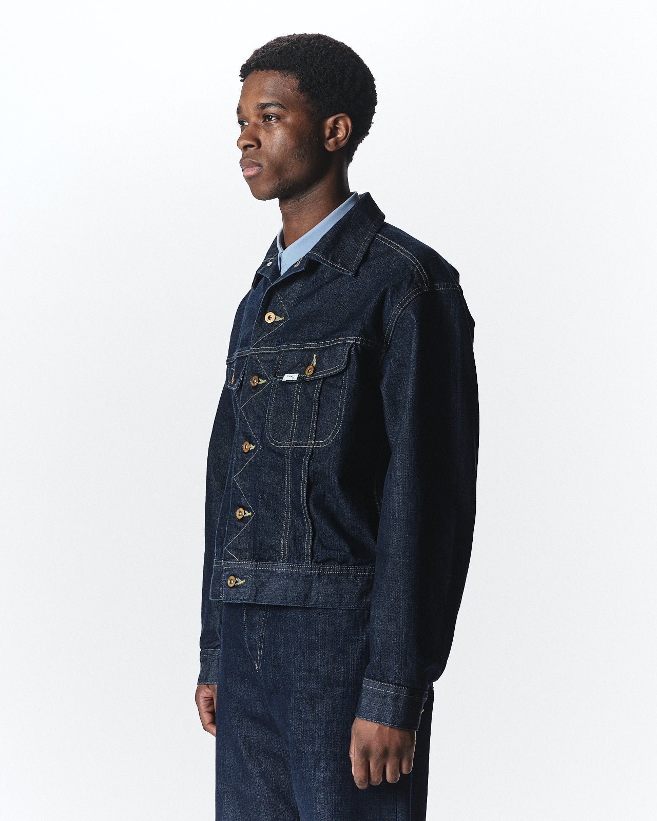 Lee × MARKAWARE for ADAM ET ROPÉ EX 101 SP Denim Jacket, Indigo