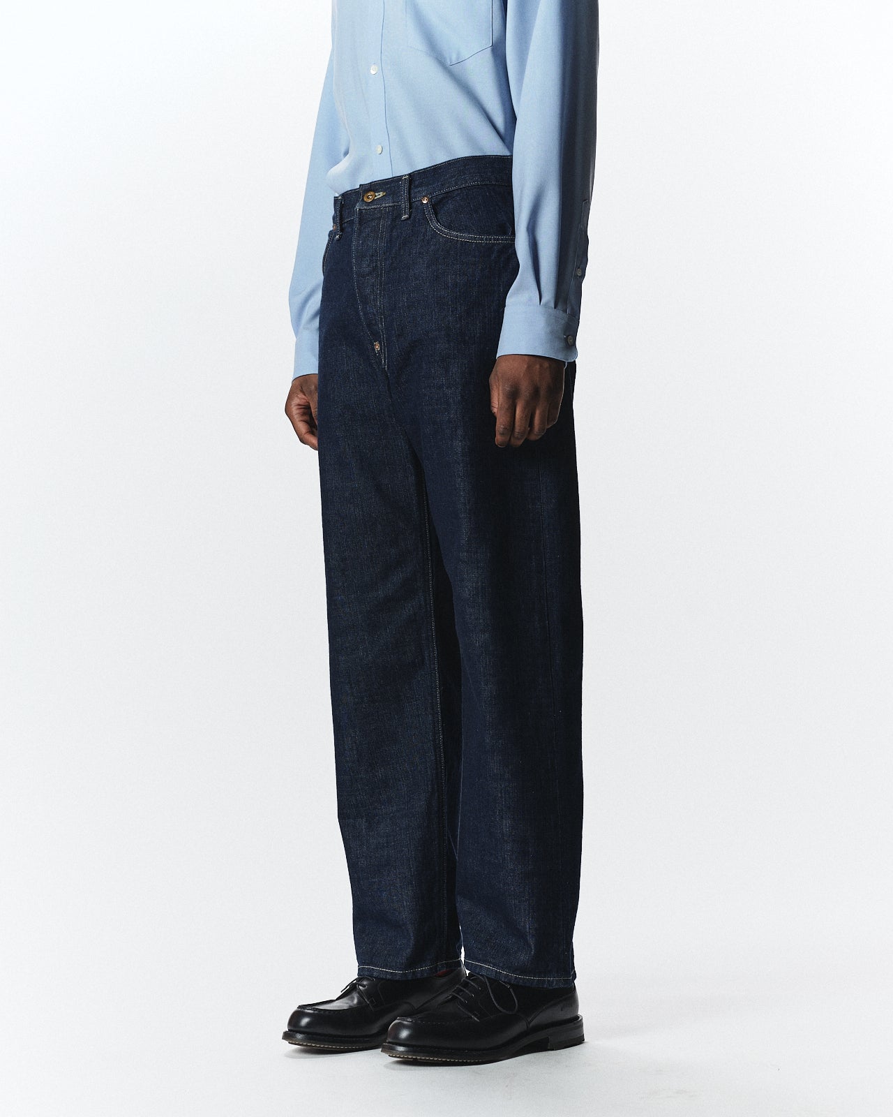 Lee × MARKAWARE for ADAM ET ROPÉ EX 101 SP Denim Pants, Indigo