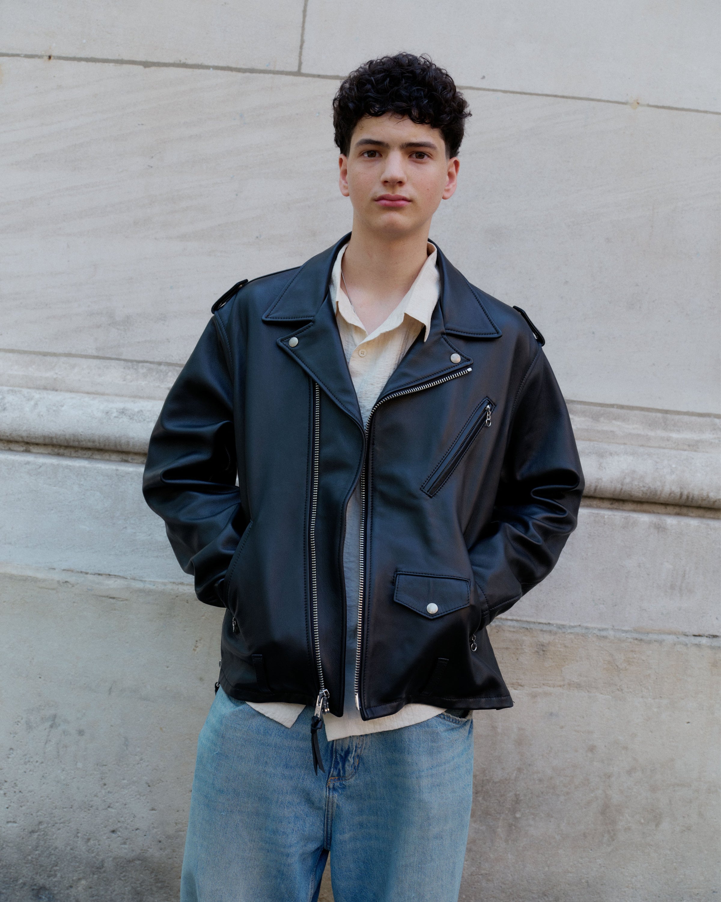 Schott × MARKAWARE for ADAM ET ROPÉ HOMME / EX ONESTAR MW, Black