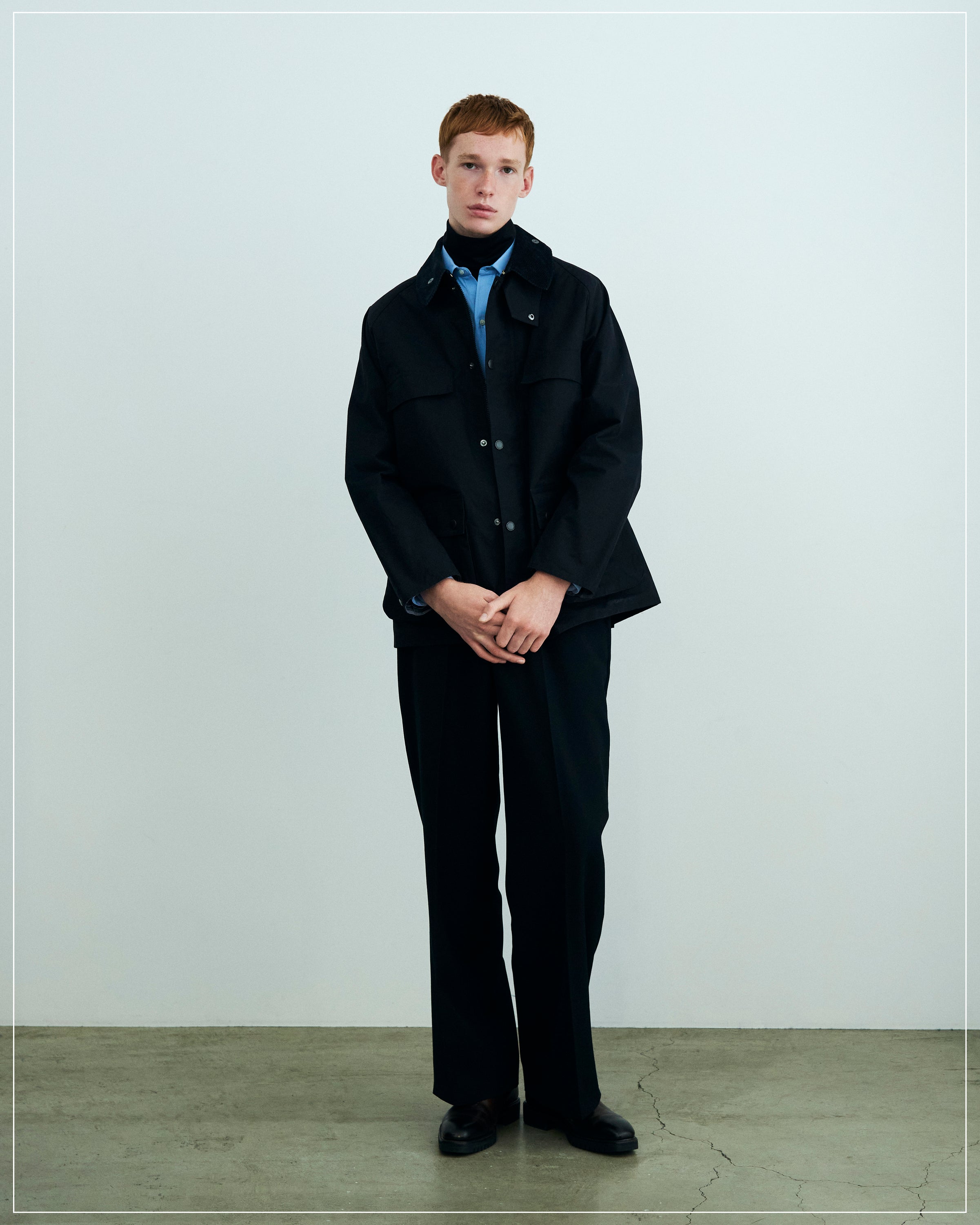 Barbour x MARKAWARE for ADAM ET ROPÉ EX OLD BEDALE, Black