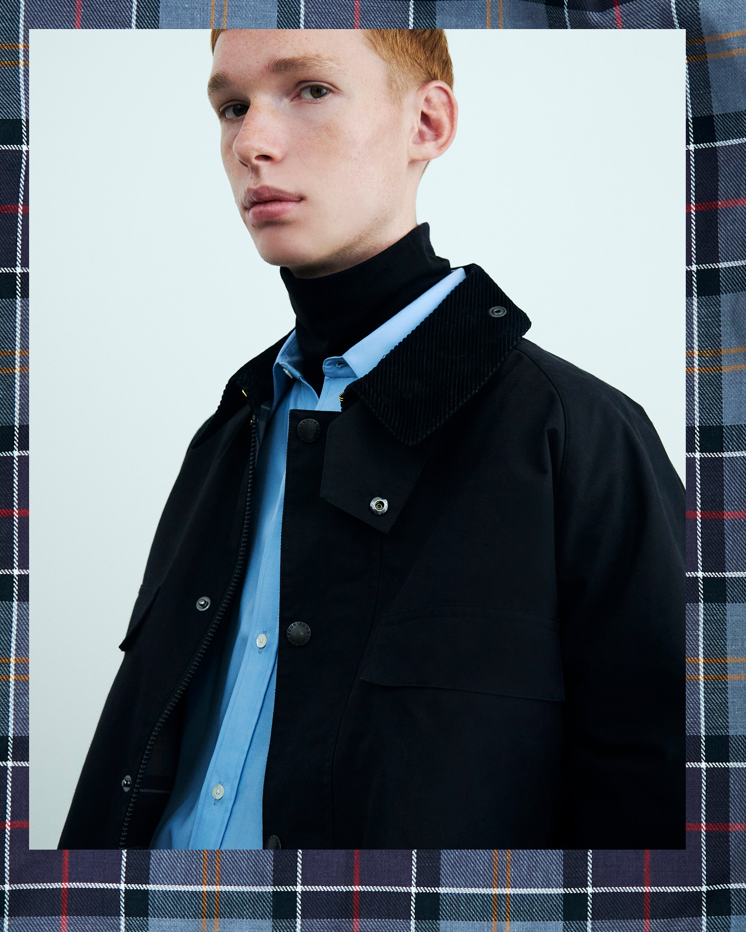Barbour x MARKAWARE for ADAM ET ROPÉ EX OLD BEDALE, Black